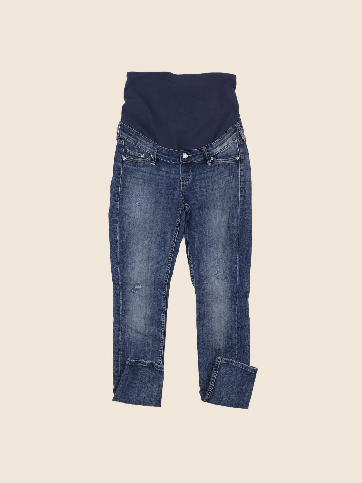 H&M - jean grossesse bleu - 36