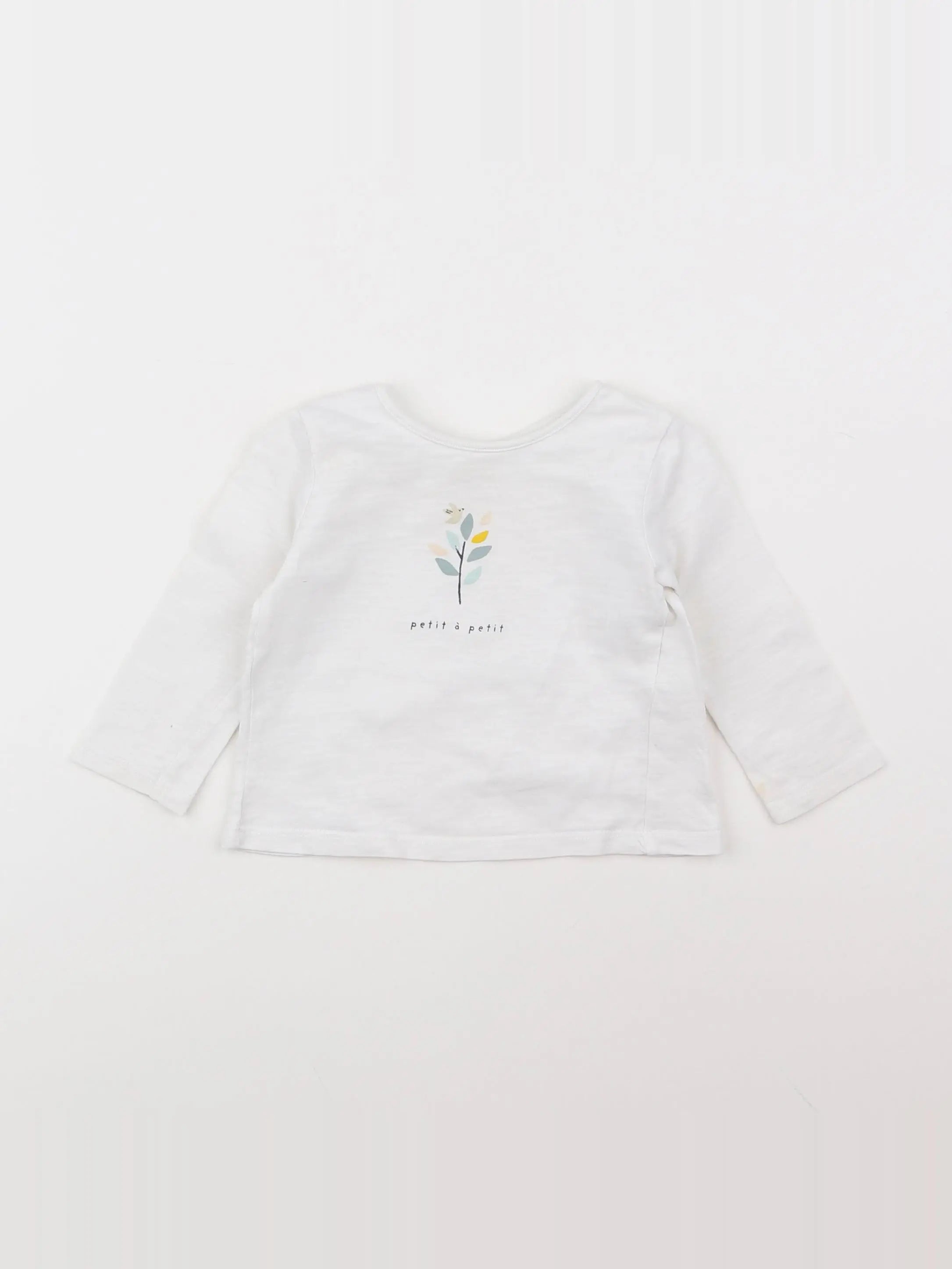 Absorba - tee-shirt blanc - 6 mois