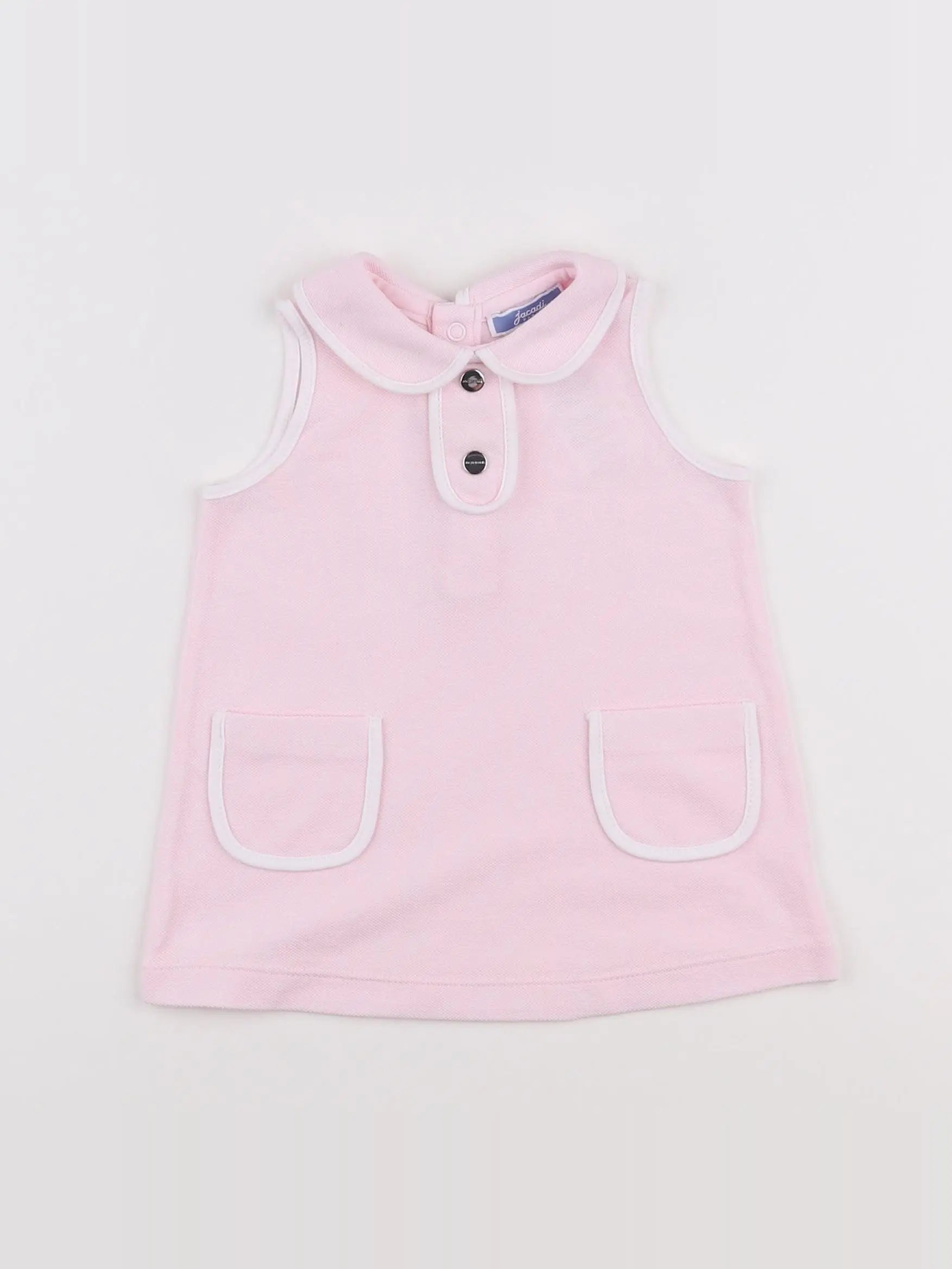 Jacadi - robe rose - 6 mois