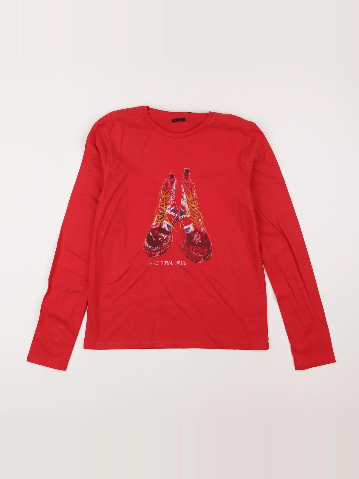 IKKS - tee-shirt rouge - 14 ans