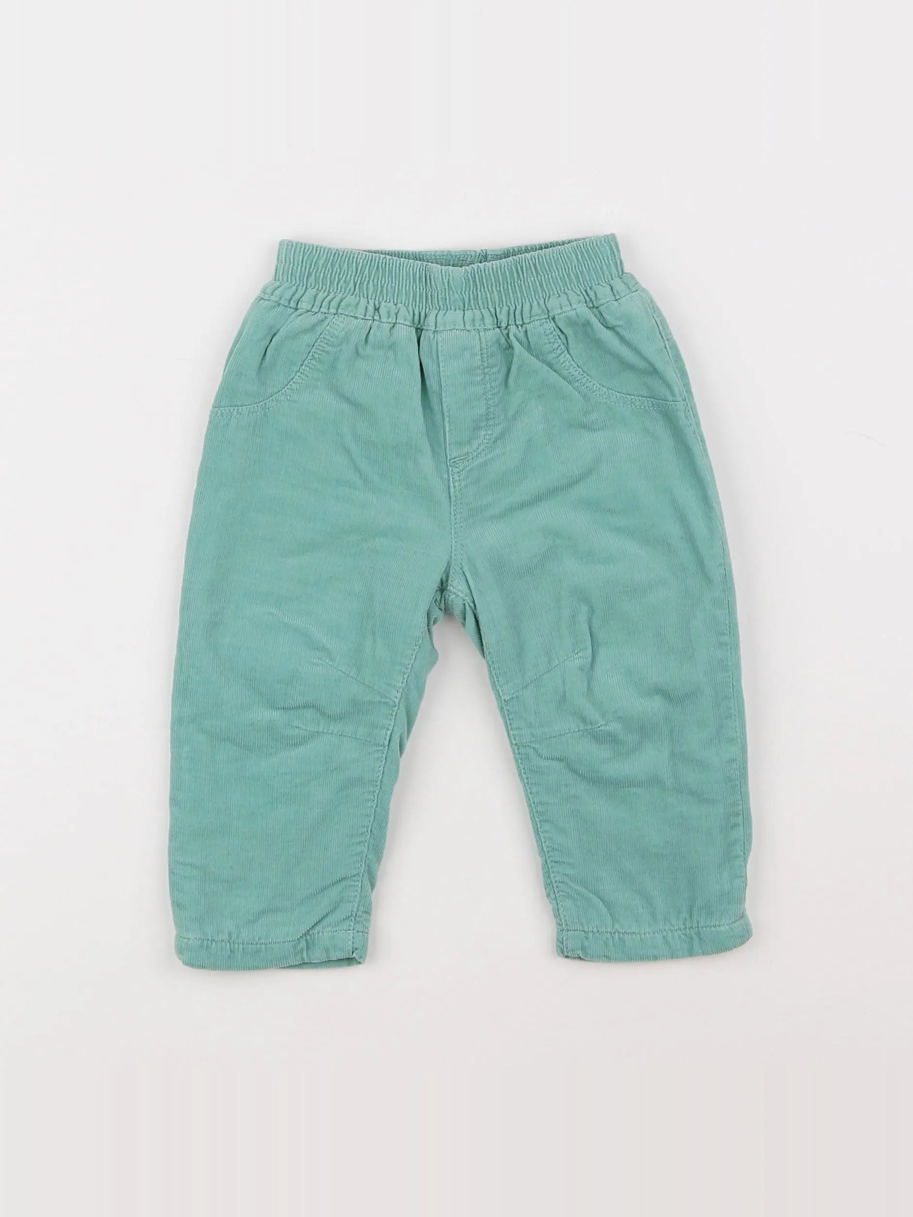 Catimini - pantalon vert - 9 mois