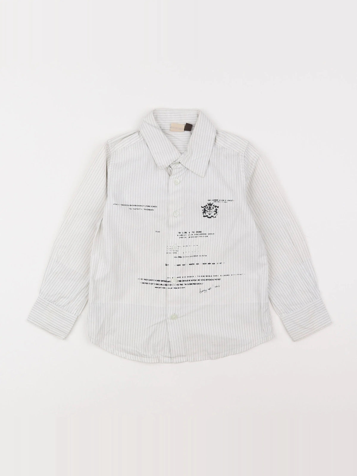 IKKS - chemise blanc - 4 ans