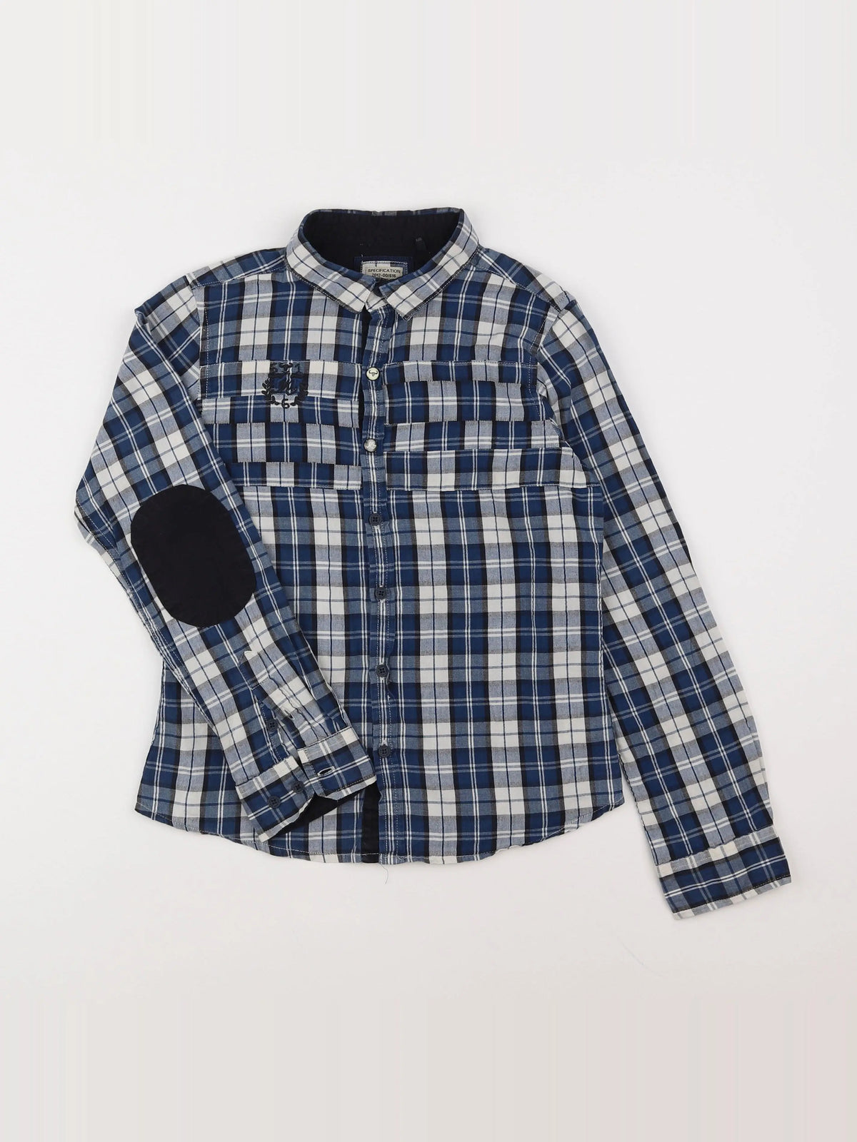 IKKS - chemise bleu - 10 ans