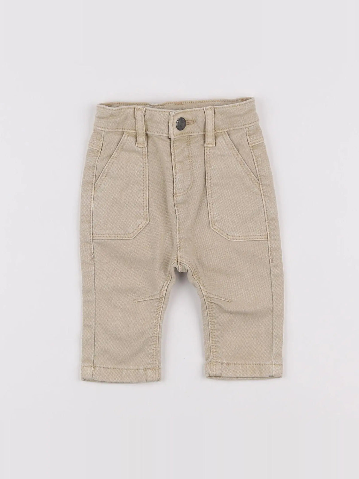 Tape à l'oeil - jean beige - 3 mois