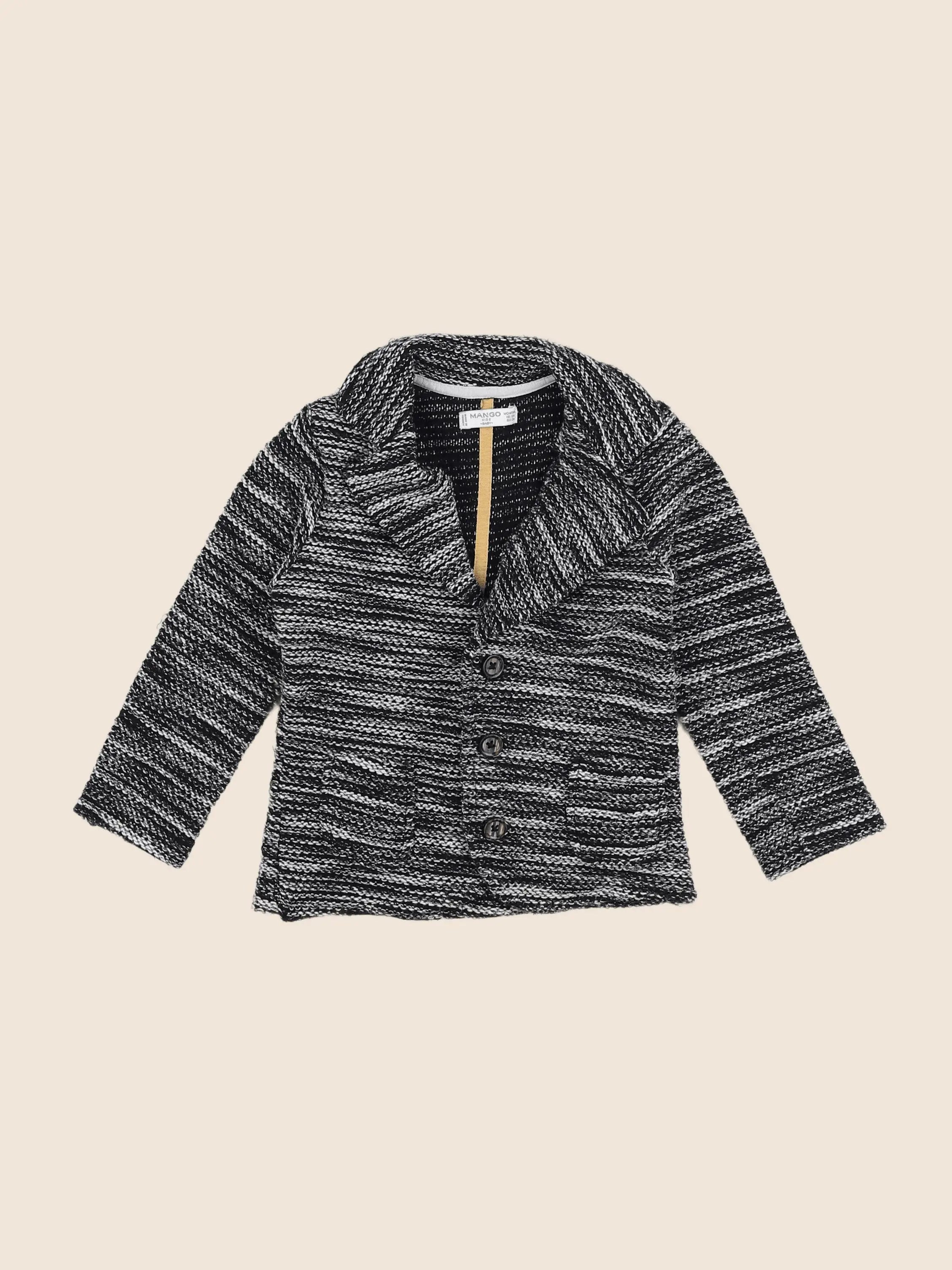 Mango - veste gris - 18 mois à 2 ans