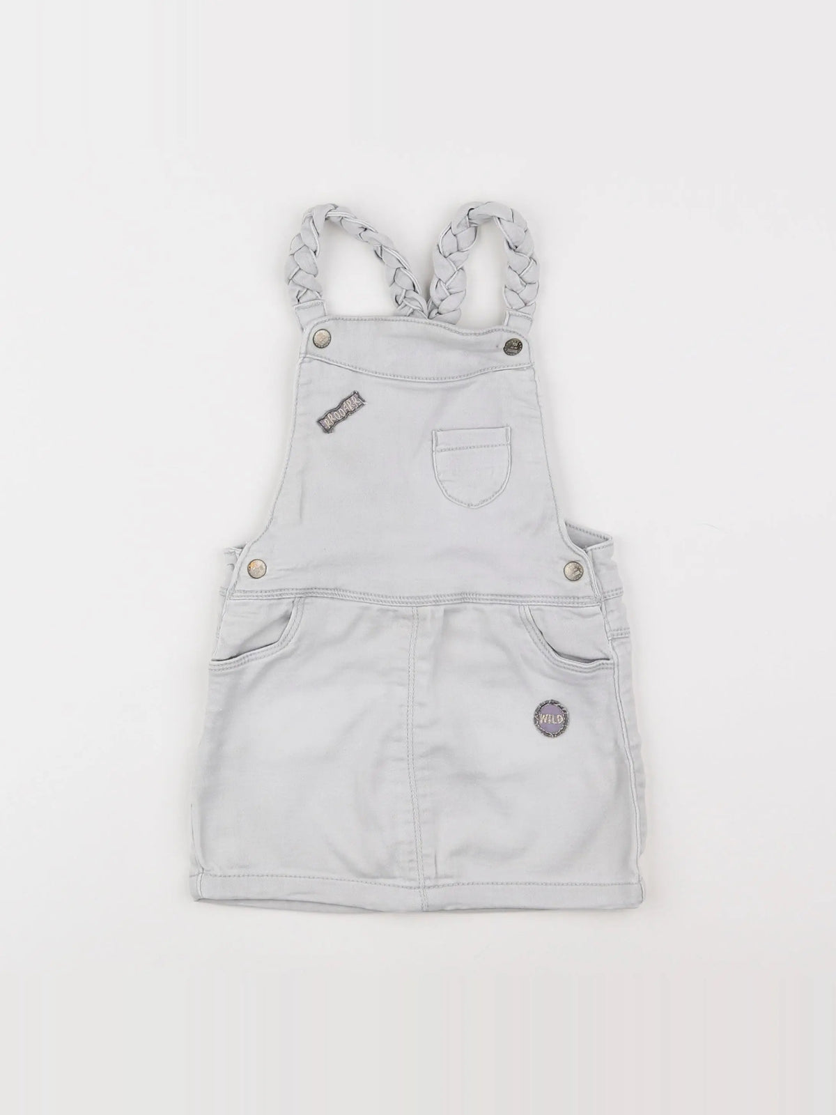 Tape à l'oeil - robe gris - 2 ans