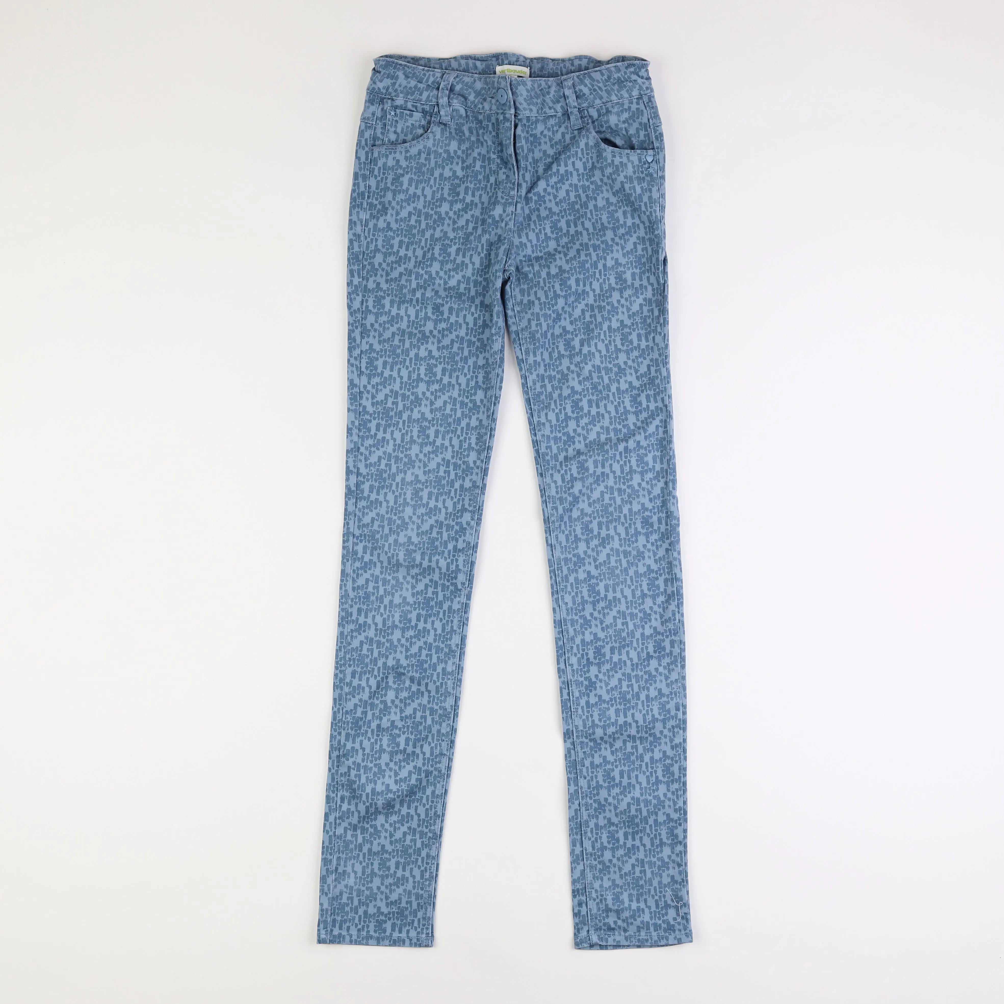 Vertbaudet - pantalon bleu - 12 ans