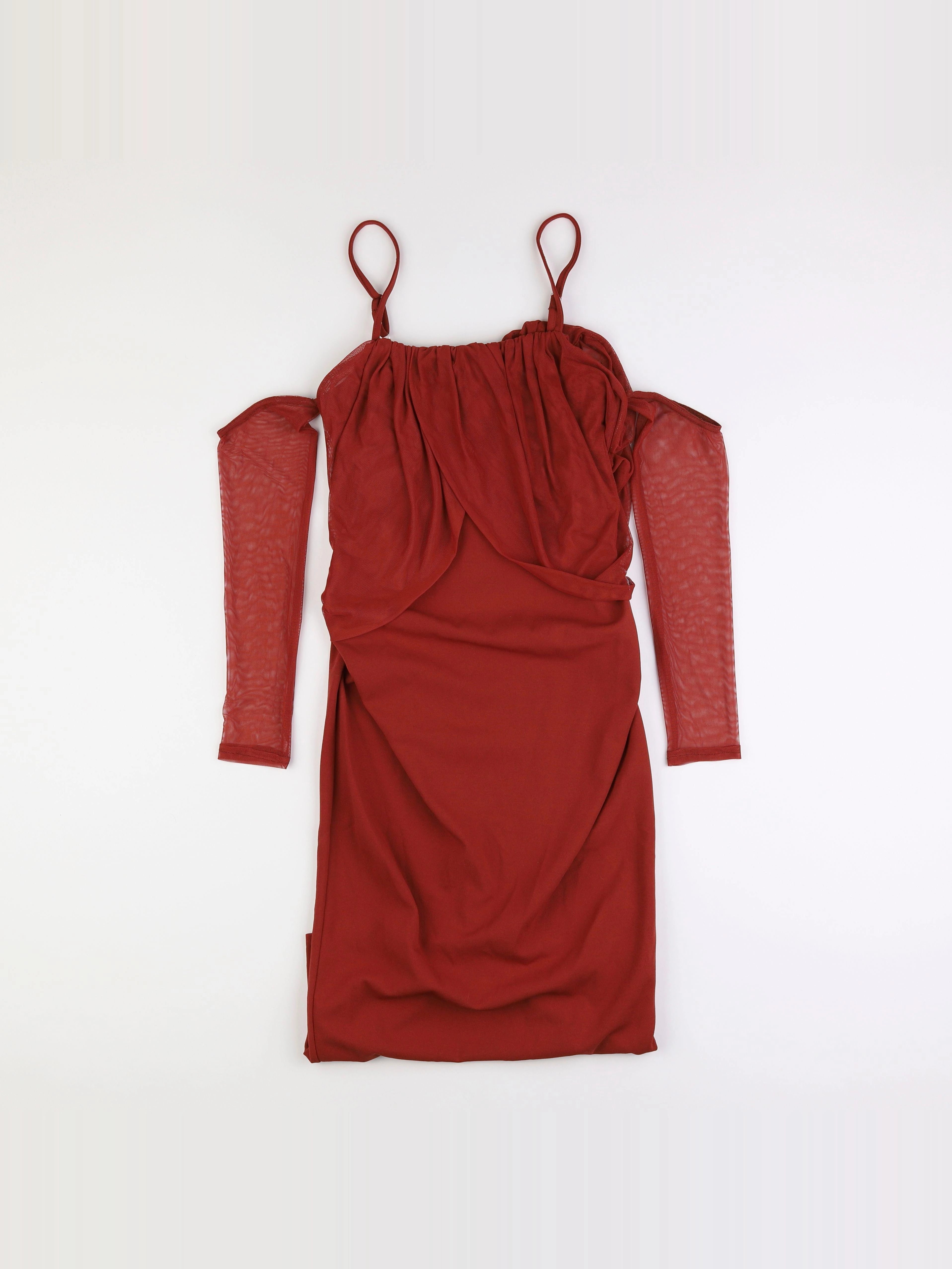 Asos - robe rouge - 34