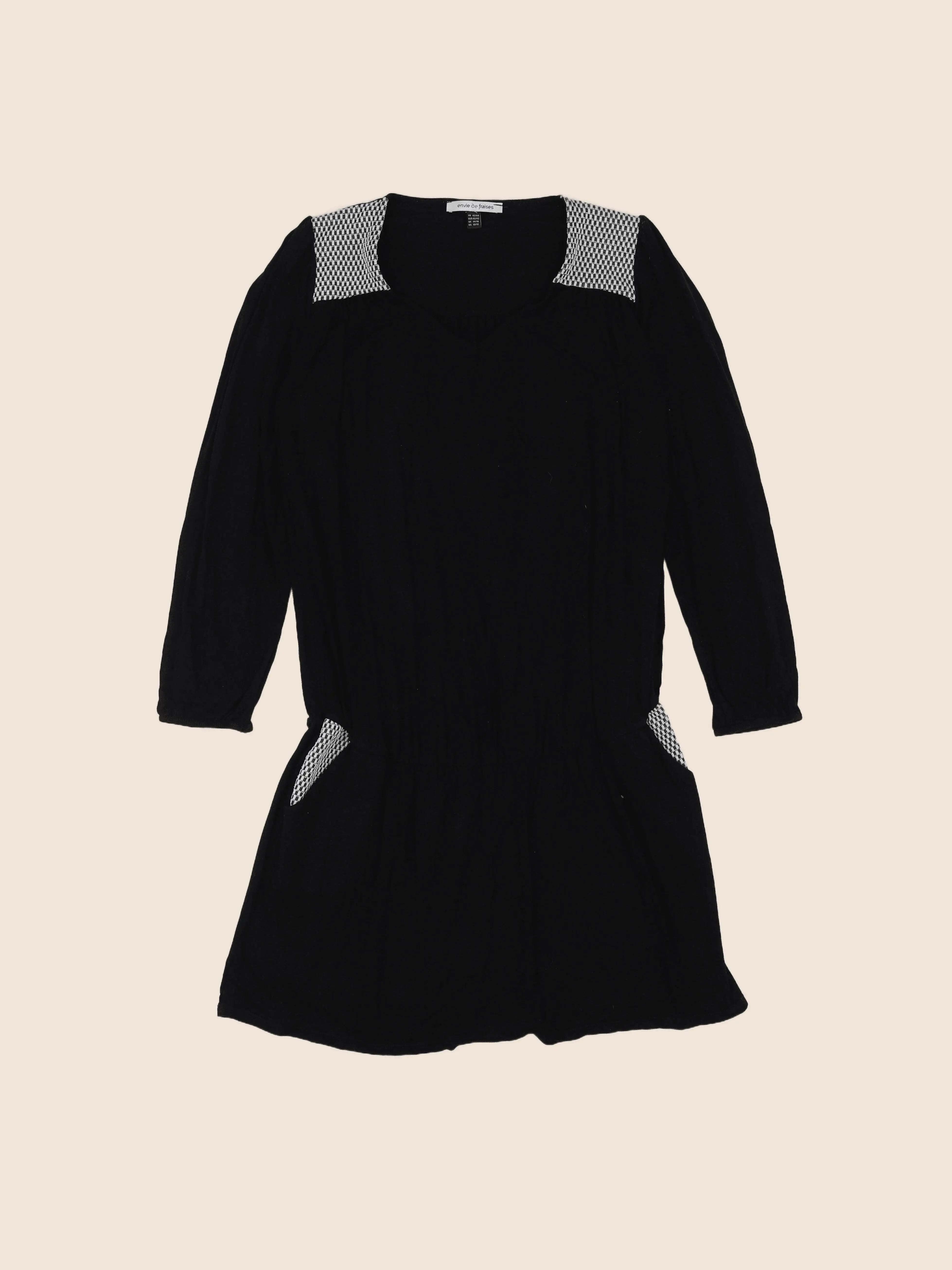 Envie de fraise - robe grossesse noir - 42 à 44