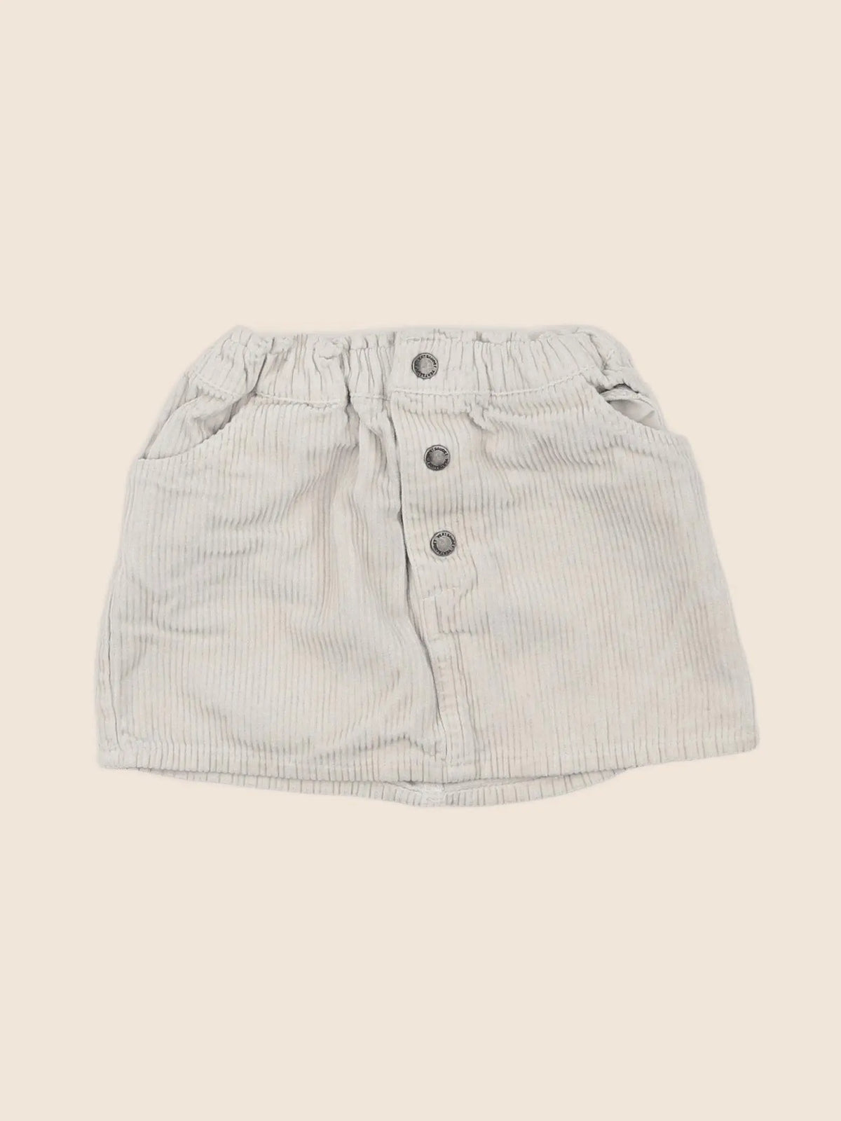 Vertbaudet - jupe beige - 18 mois