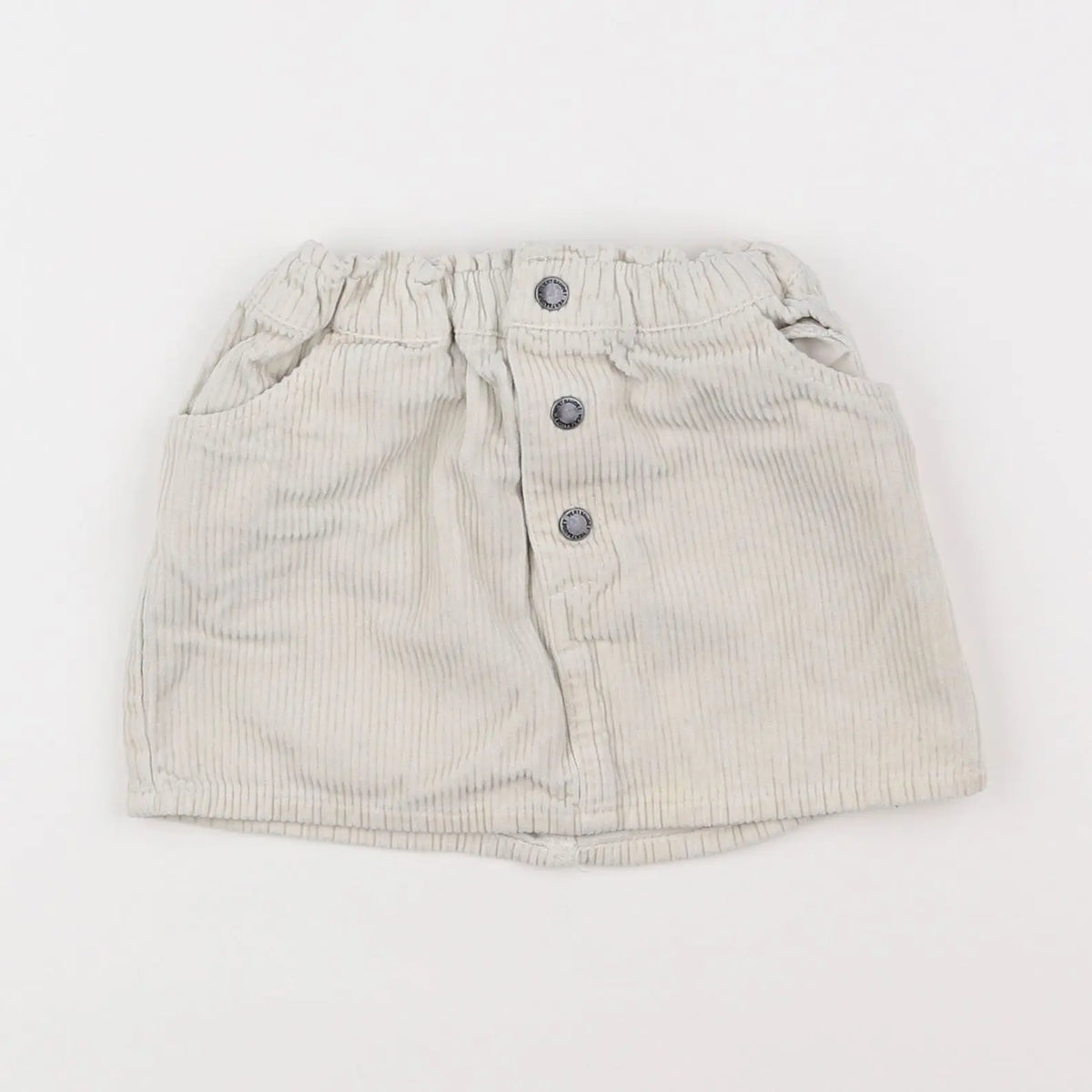 Vertbaudet - jupe beige - 18 mois