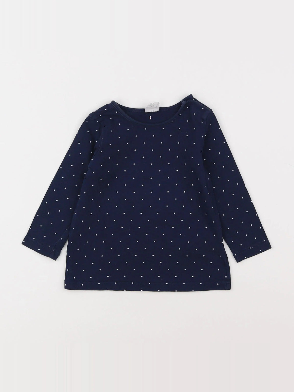 H&M - tee-shirt bleu - 9/12 mois