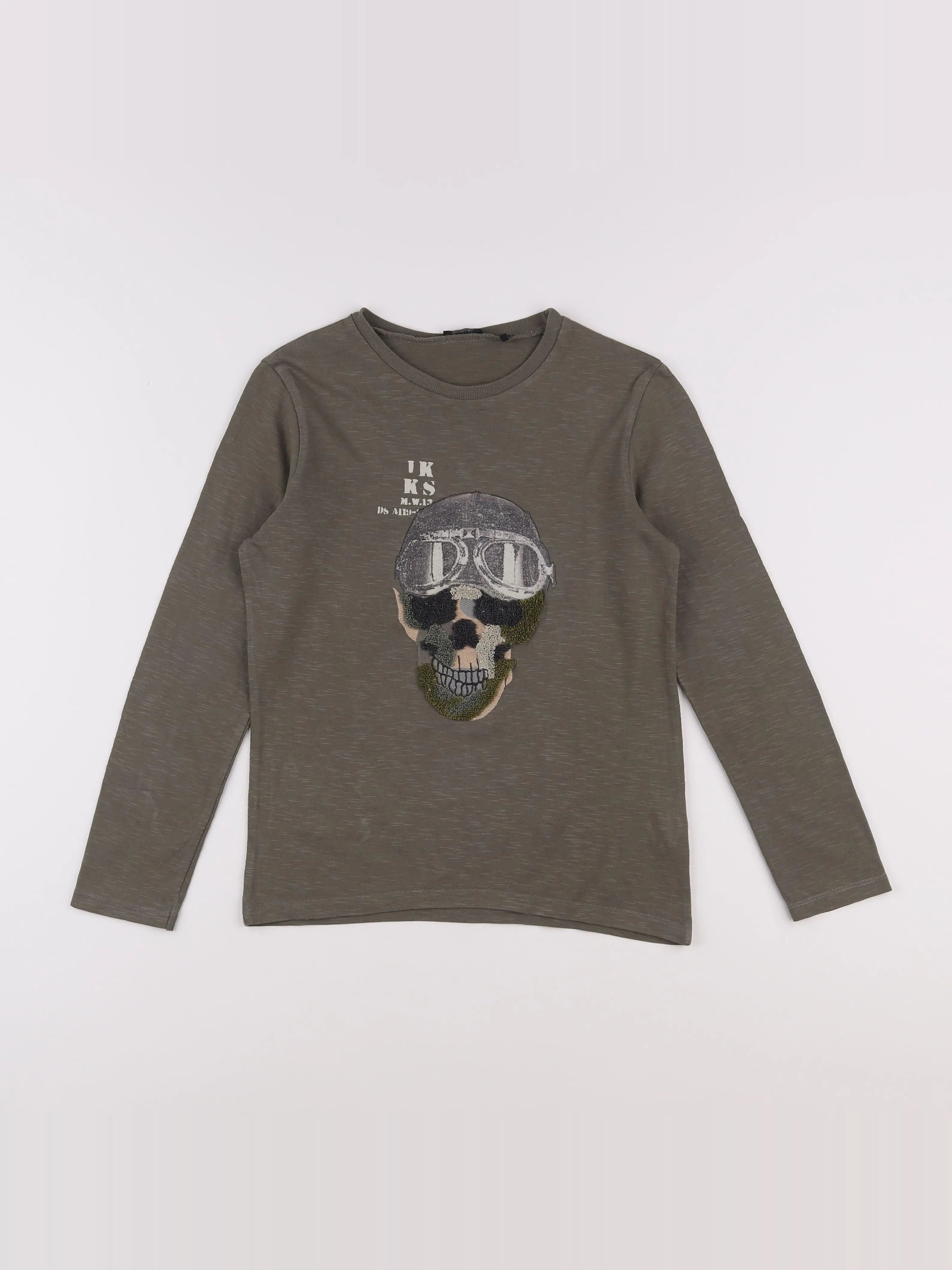 IKKS - tee-shirt vert - 8 ans