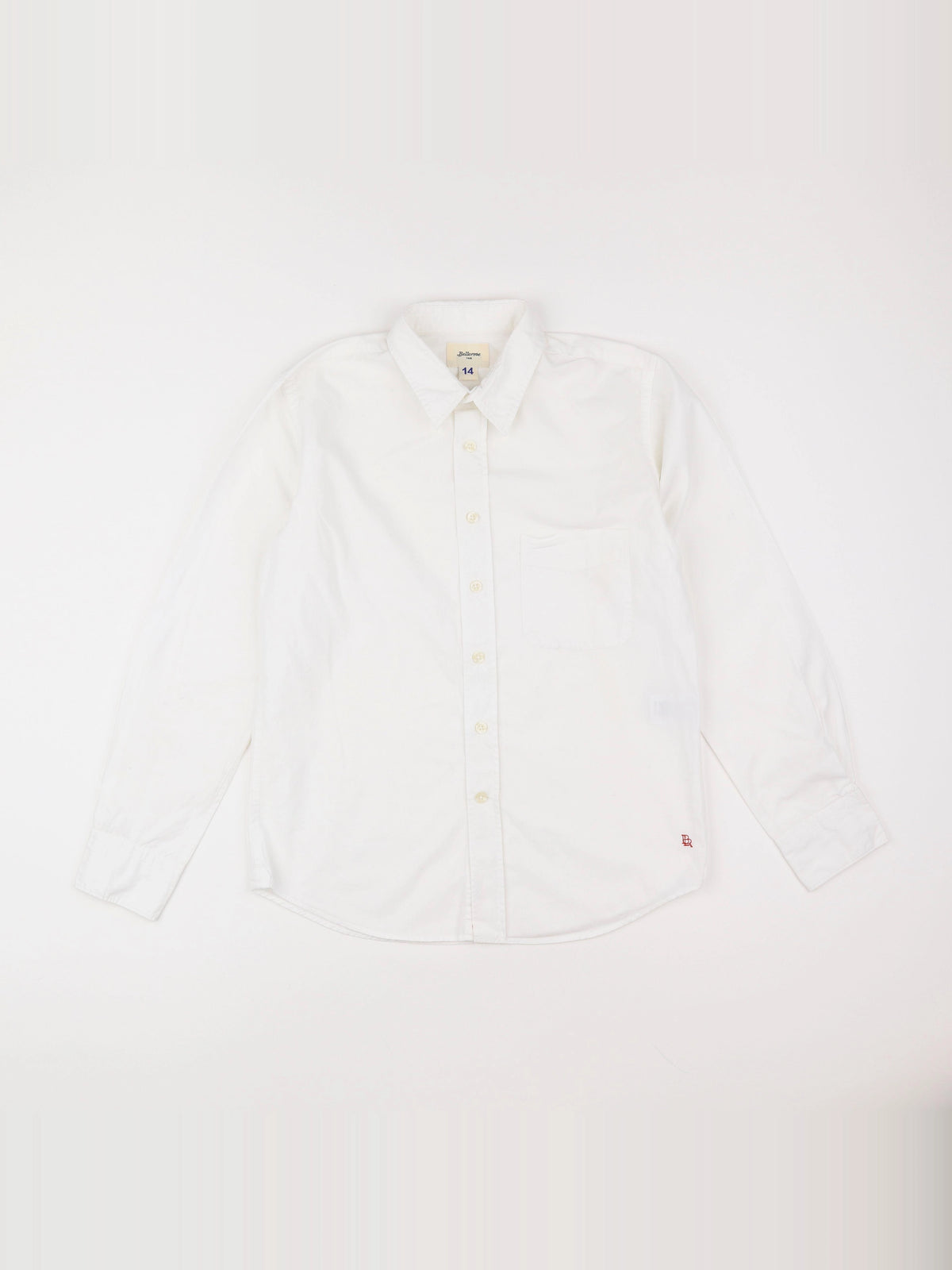 Bellerose - chemise blanc - 14 ans