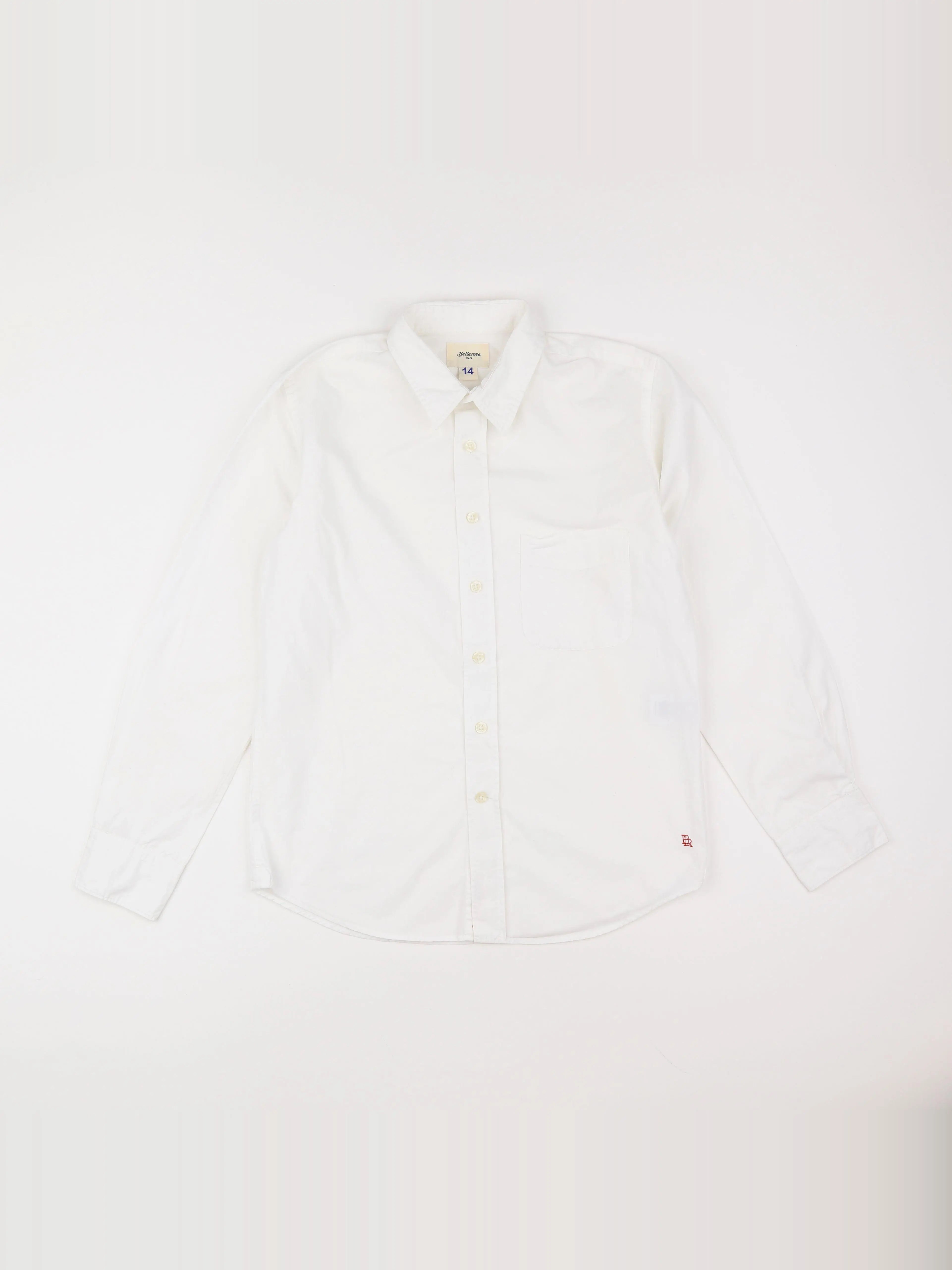 Bellerose - chemise blanc - 14 ans