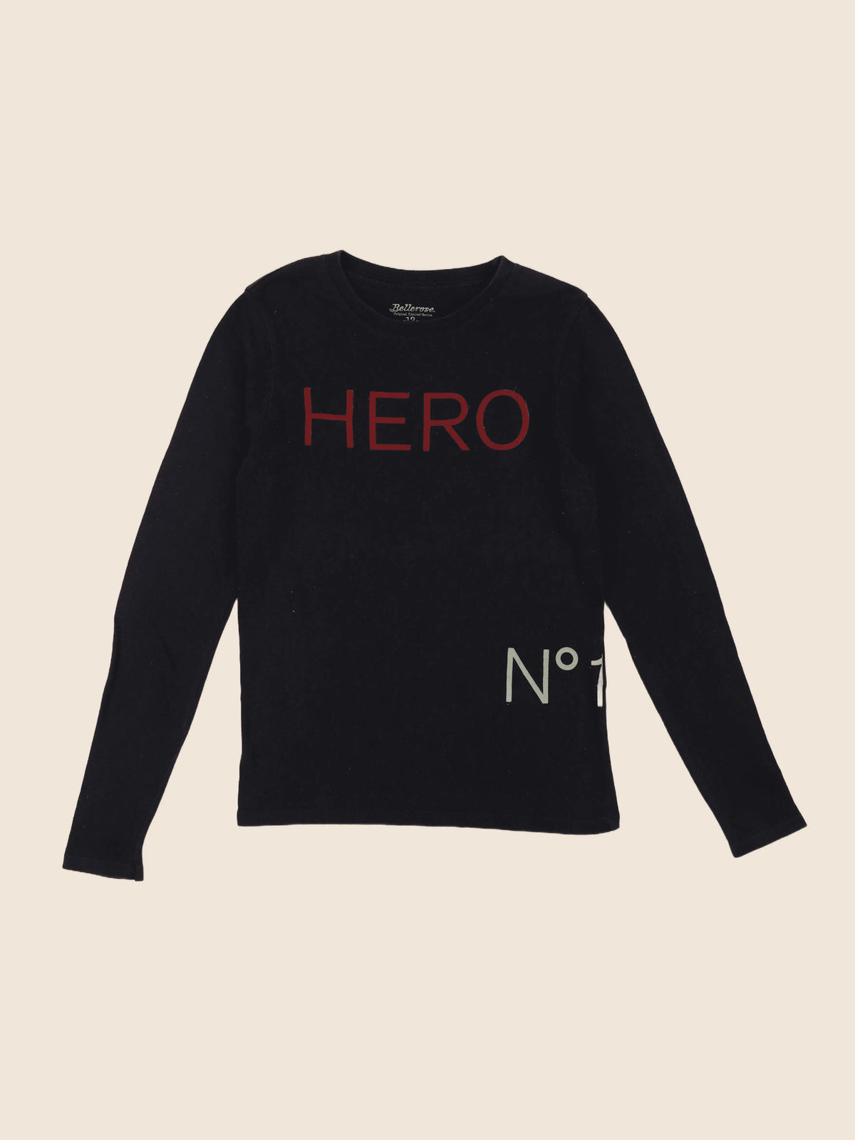 Bellerose - tee-shirt noir - 12 ans