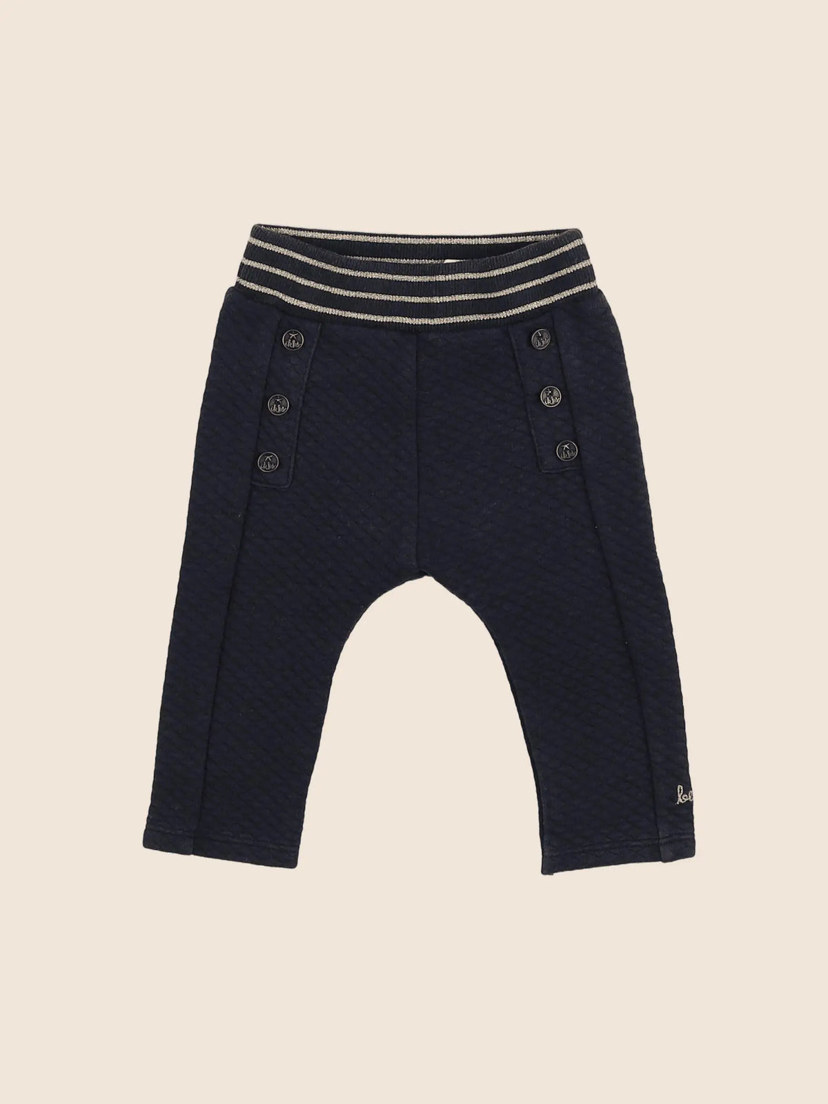 IKKS - pantalon bleu - 6 mois