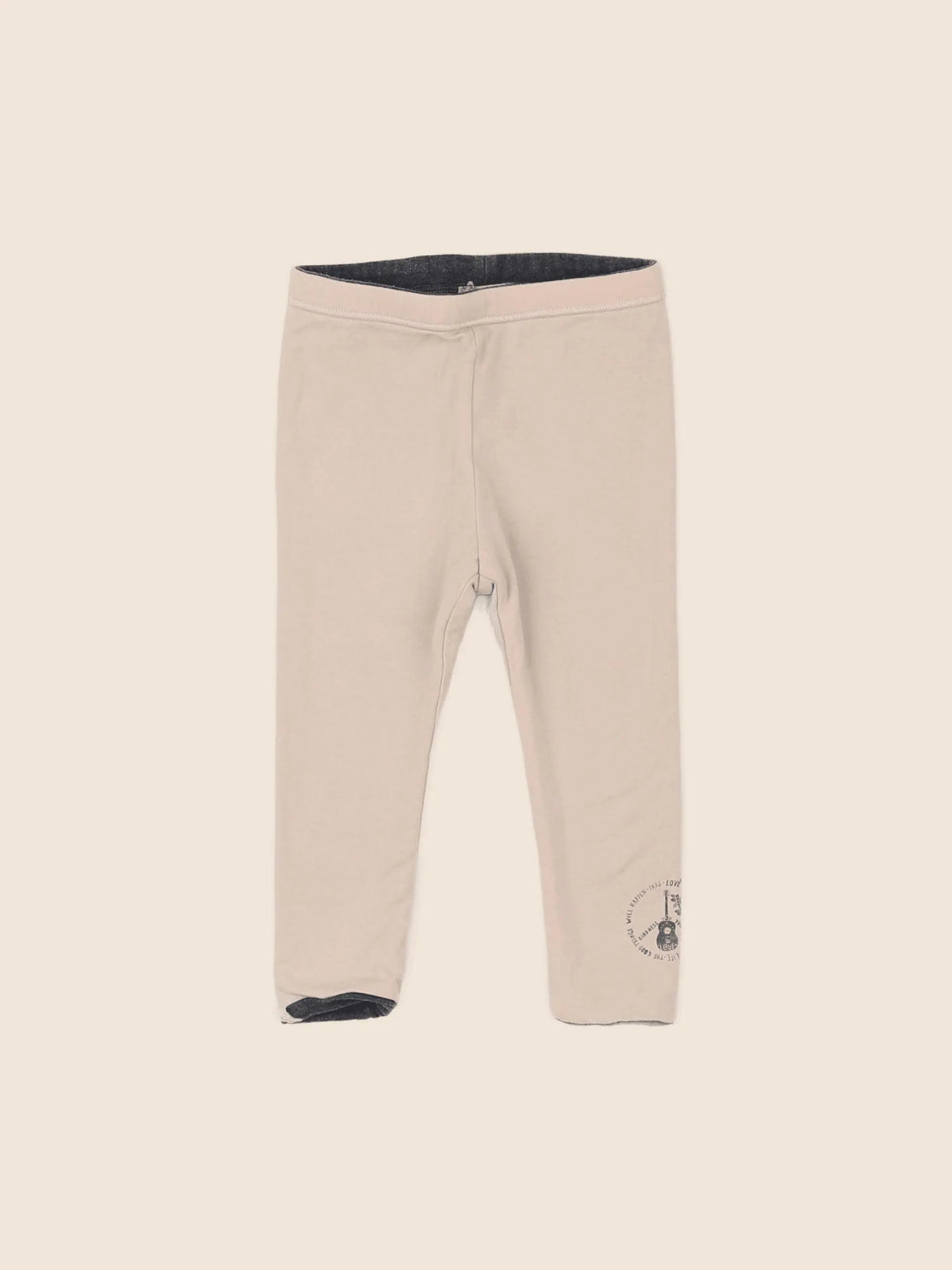 IKKS - legging beige - 12 mois