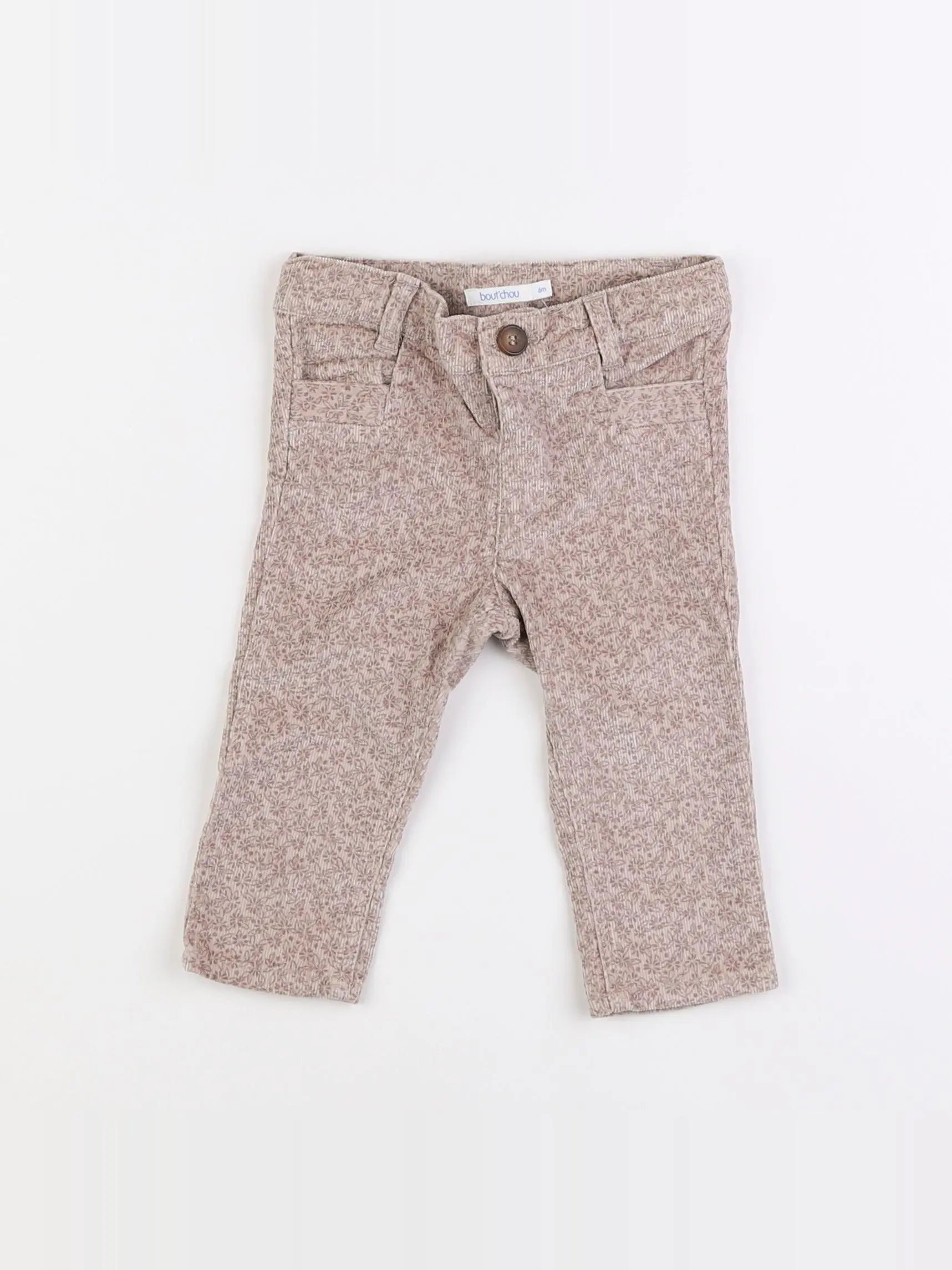 Boutchou - pantalon multicolore - 6 mois