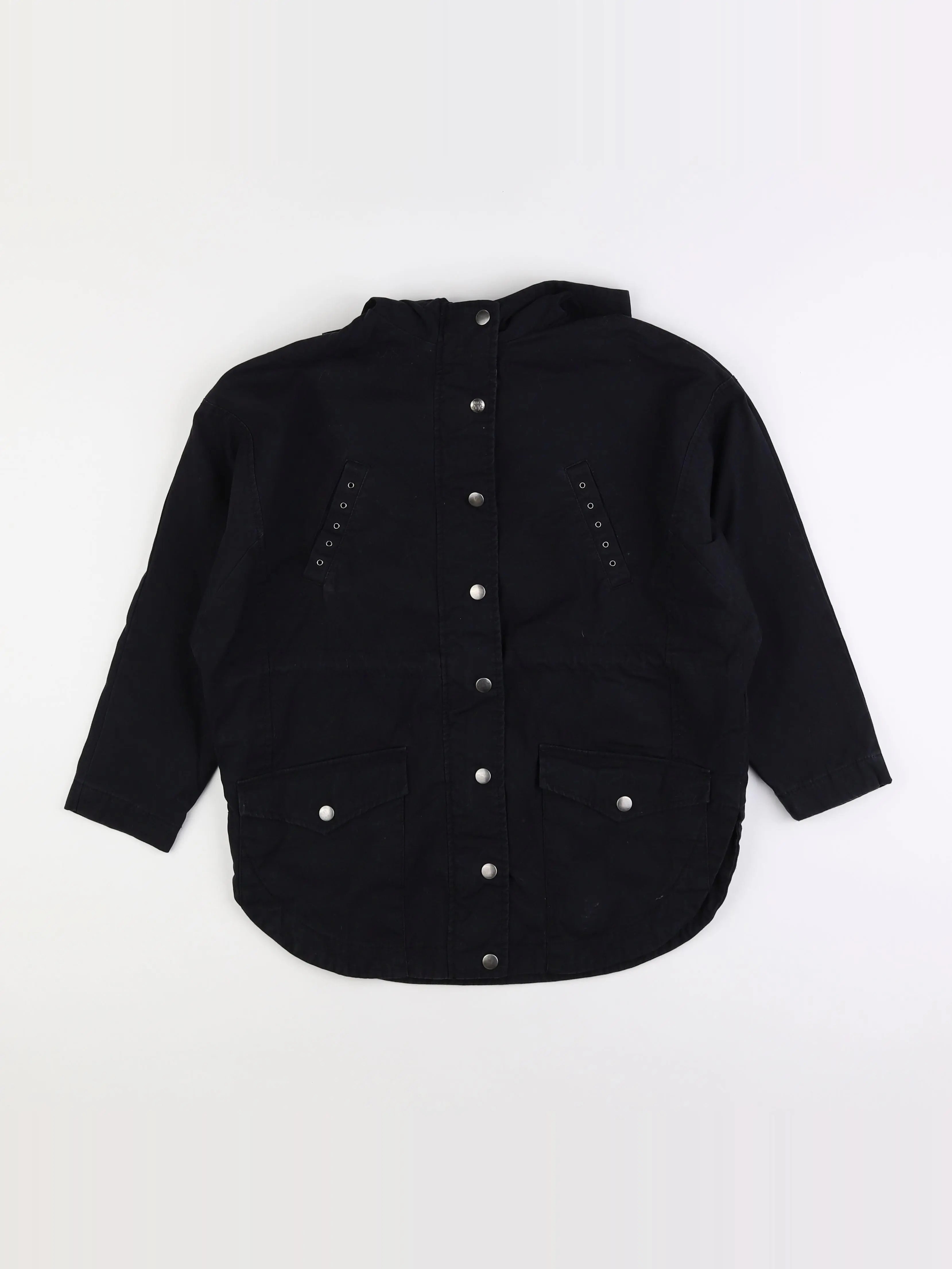 IKKS - veste imprimé au dos noir - 10 ans