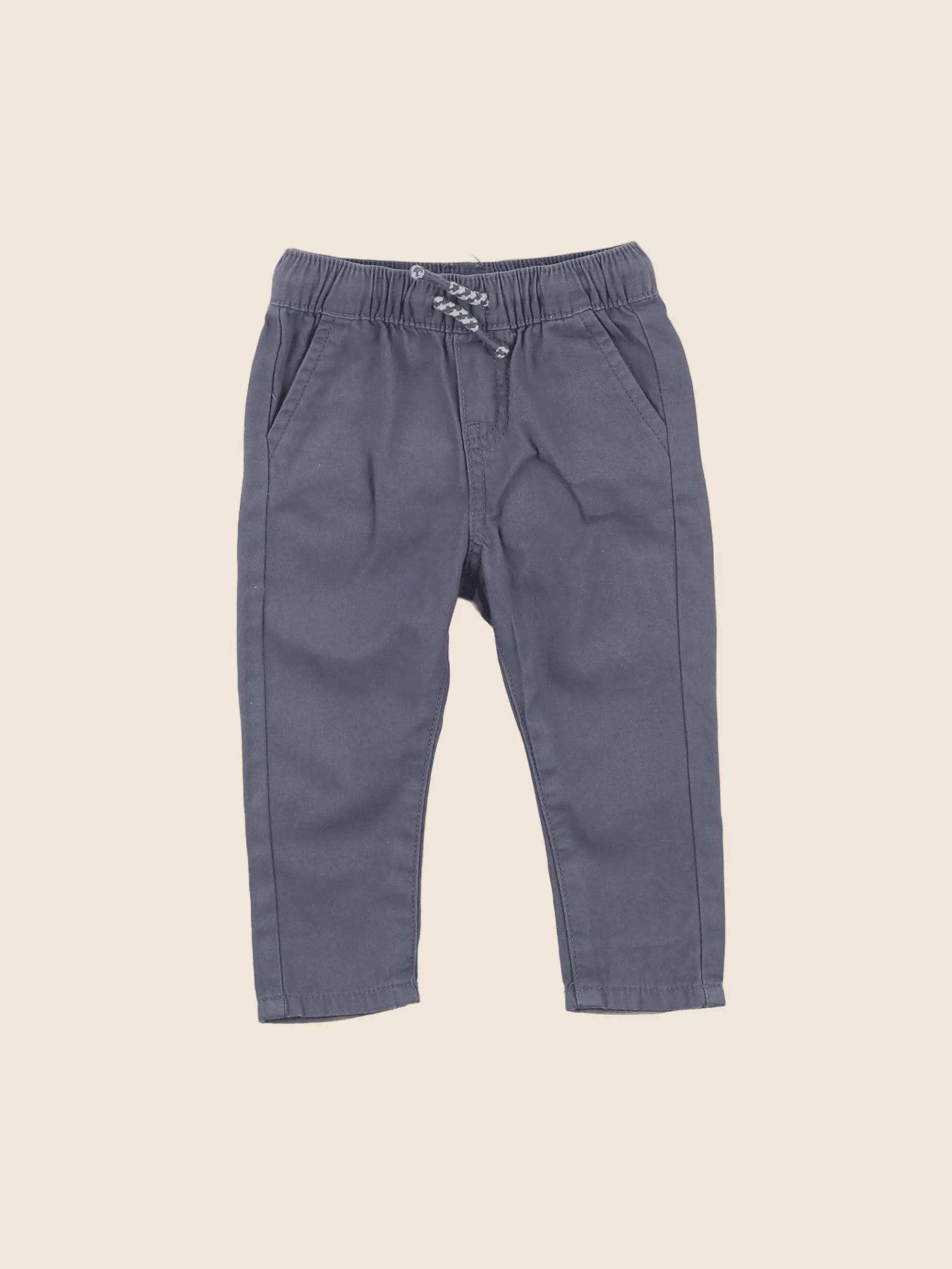 Vertbaudet - pantalon bleu - 6 mois