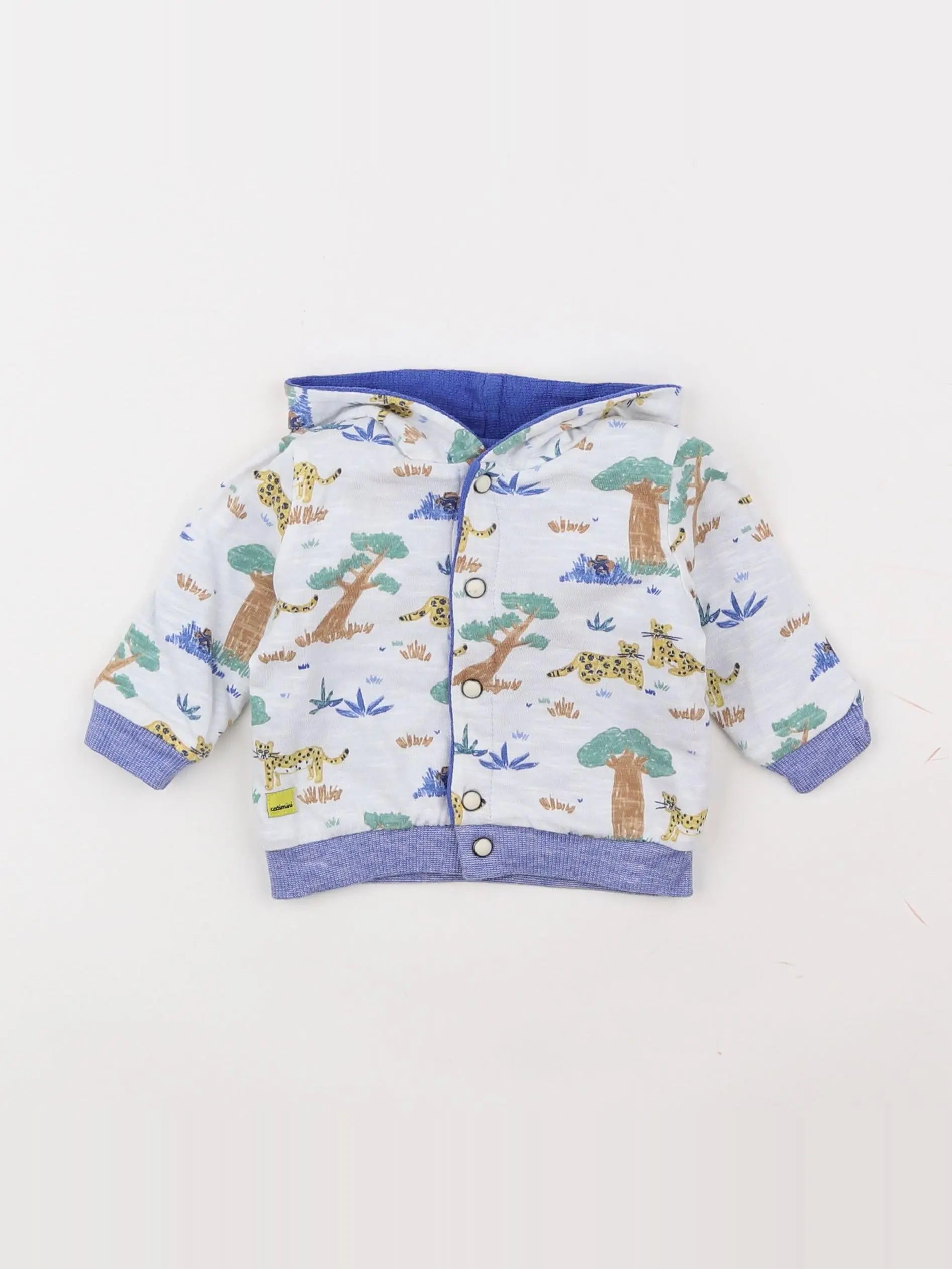 Catimini - sweat gris - 3 mois