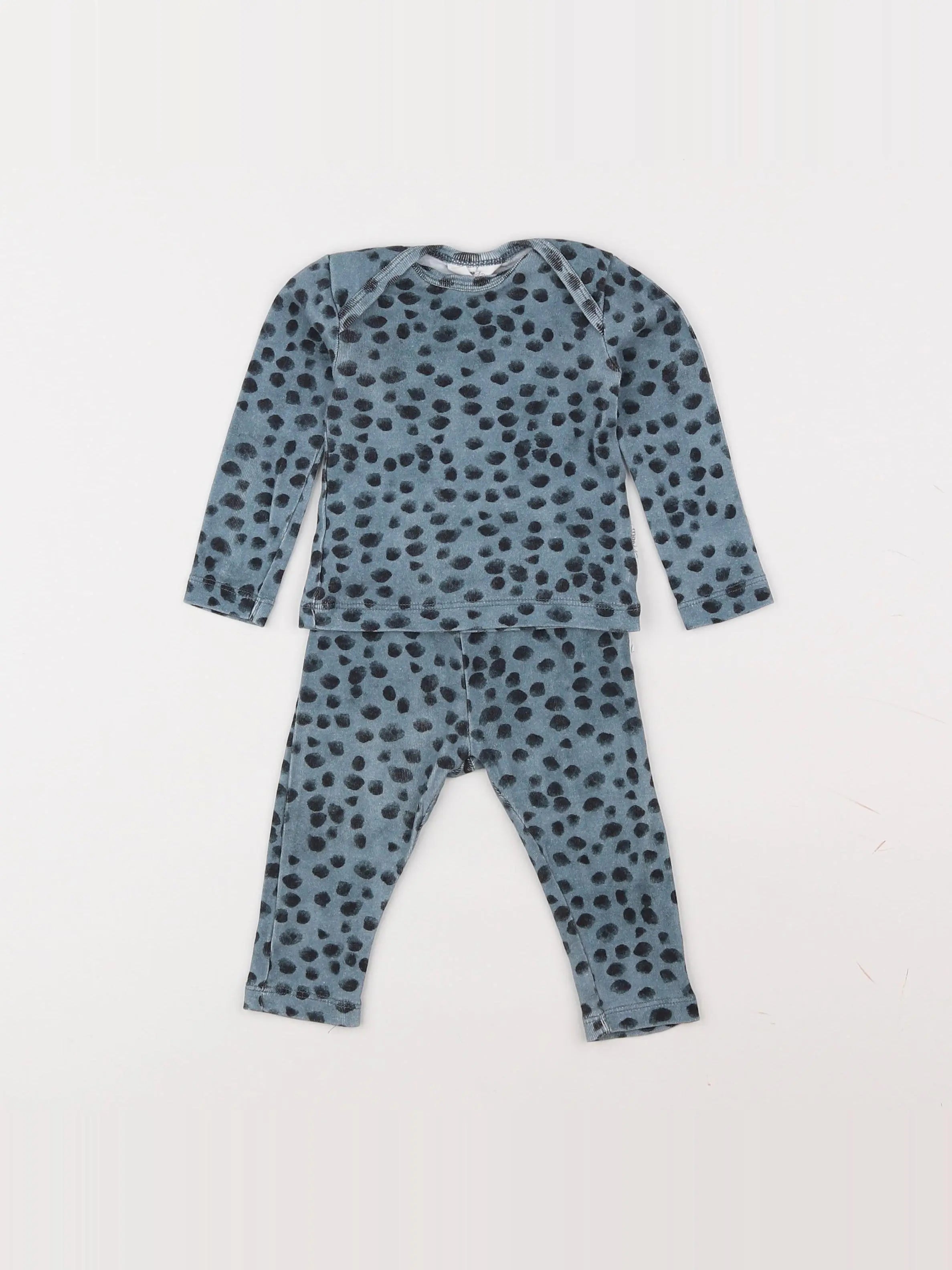 Maed for mini - ensemble bleu - 3 mois