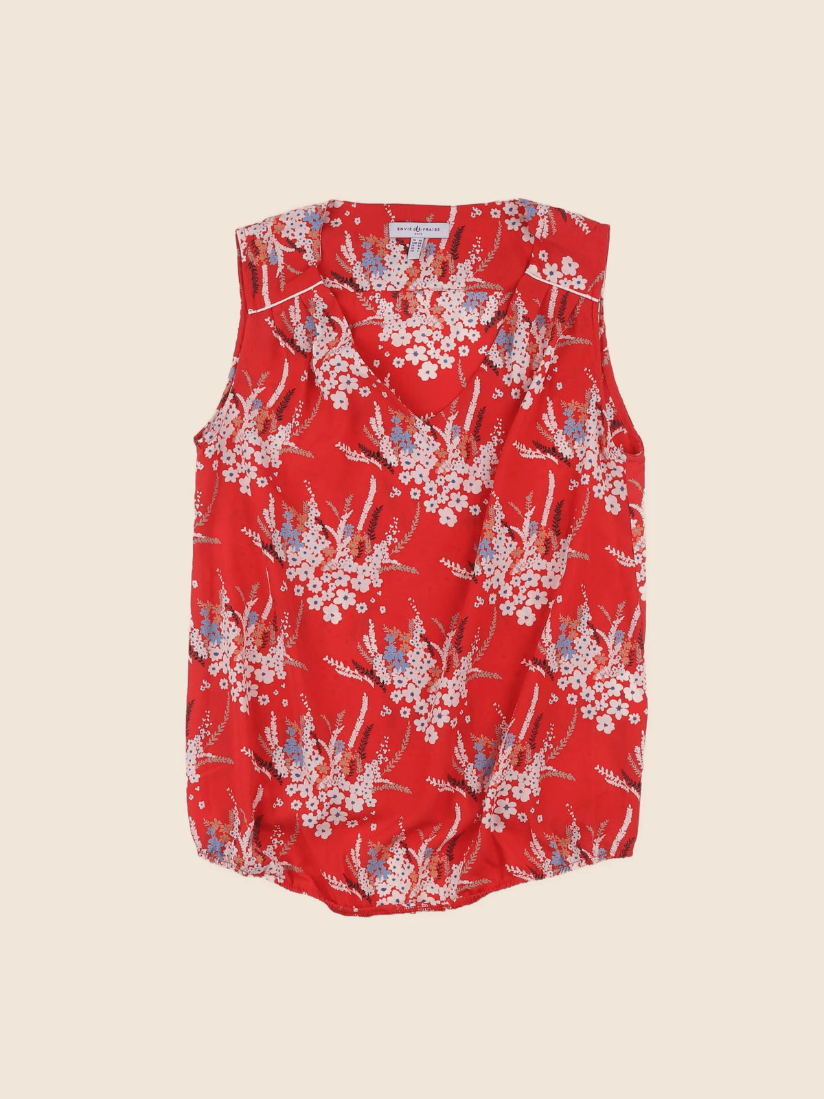 Envie de fraise - blouse grossesse rouge - 36