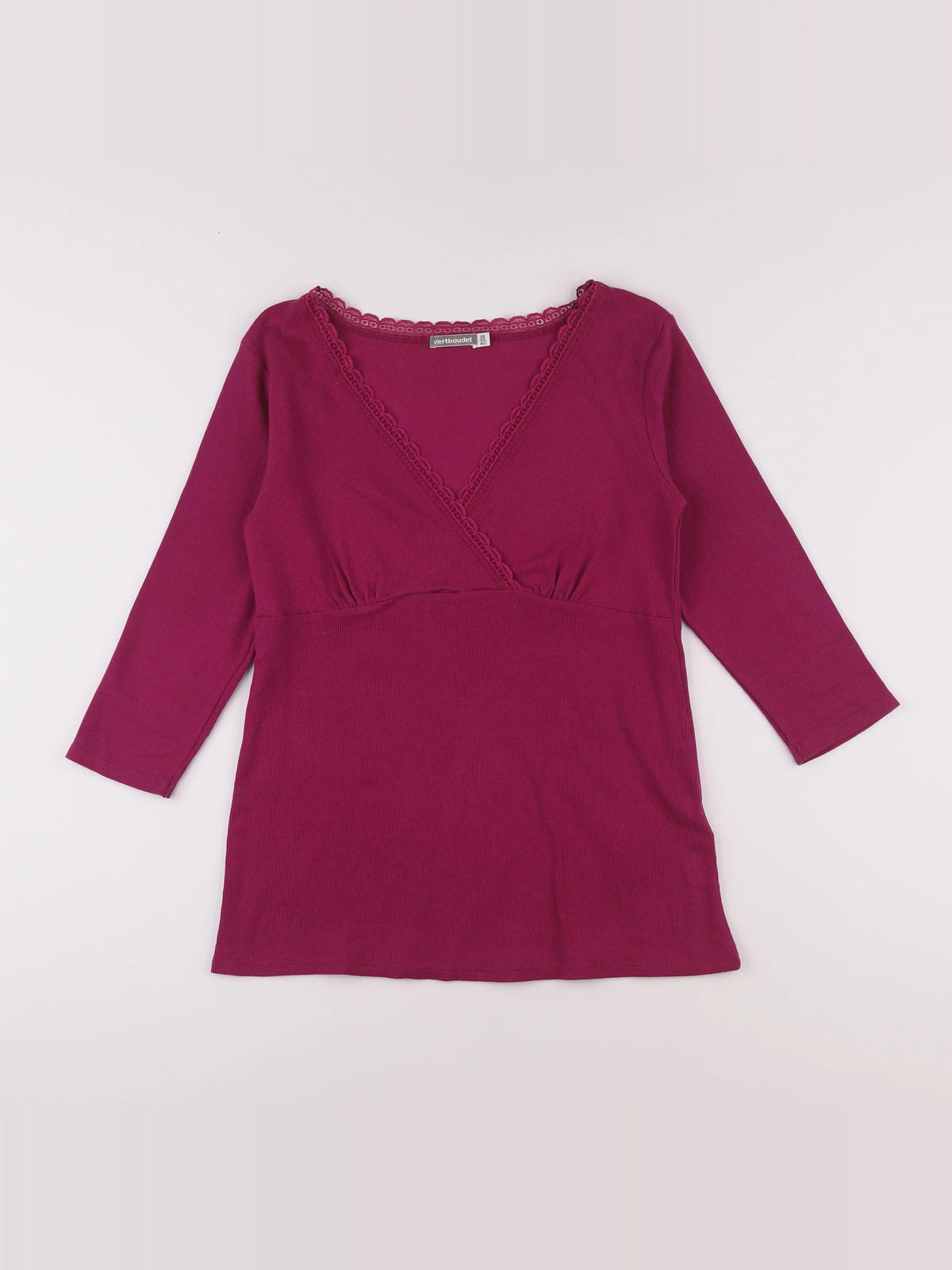 Vertbaudet - tee-shirt grossesse rose - 38 à 40