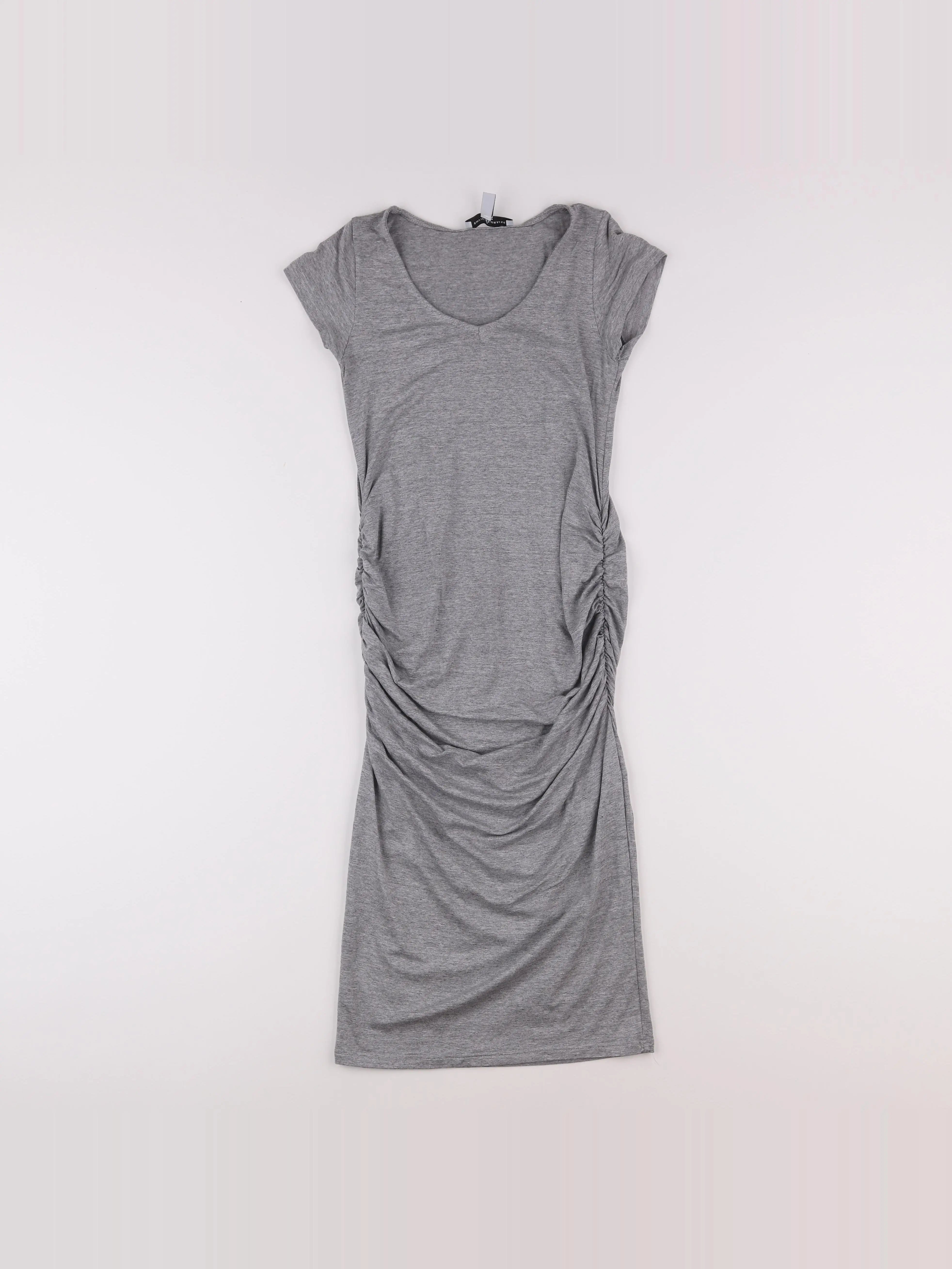 Envie de fraise - robe grossesse gris - 34 à 36