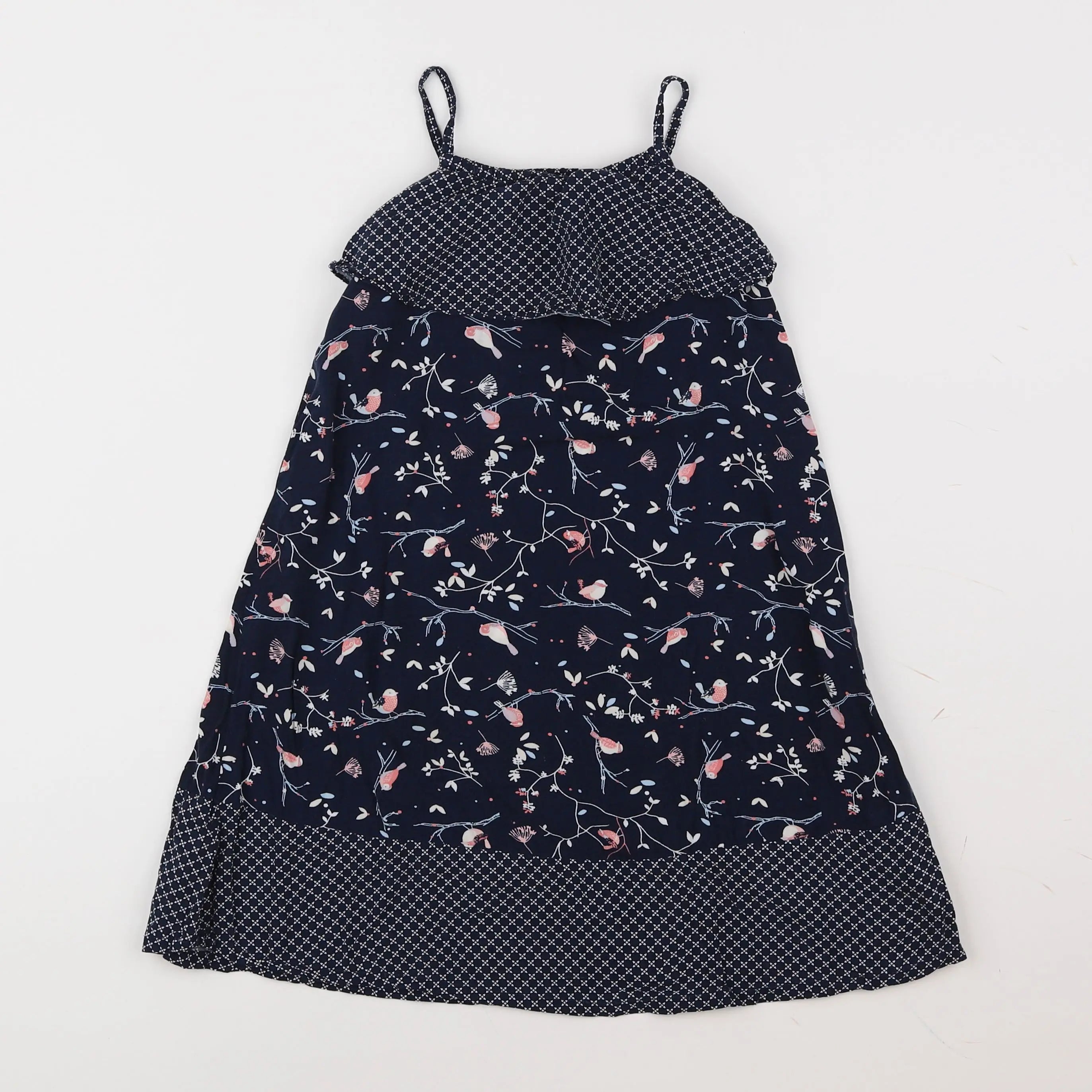 Vertbaudet - robe bleu - 2 ans