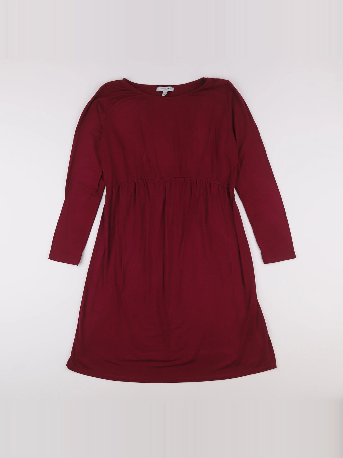 Envie de fraise - robe grossesse rouge - 42 à 44
