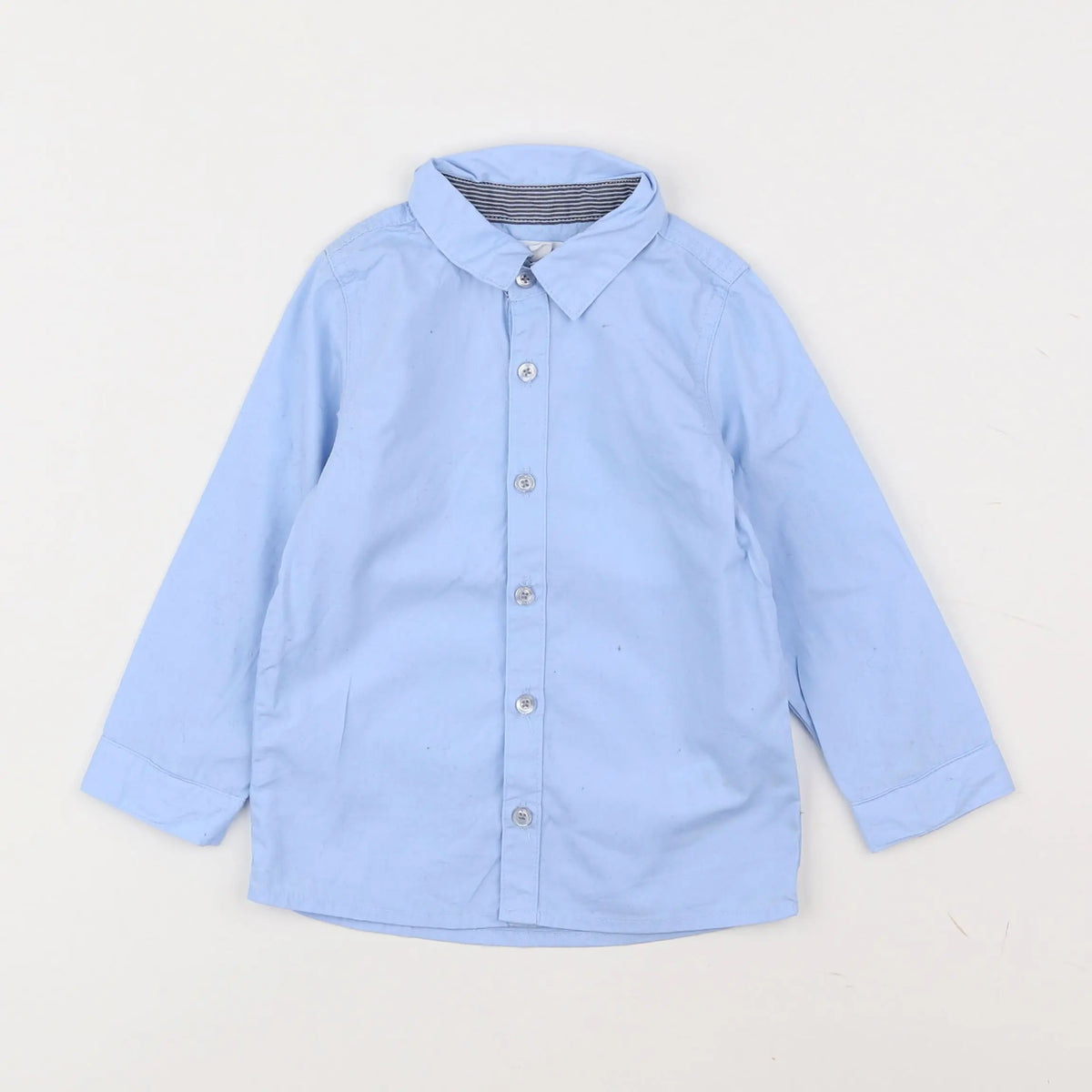 Vertbaudet - chemise bleu - 2 ans