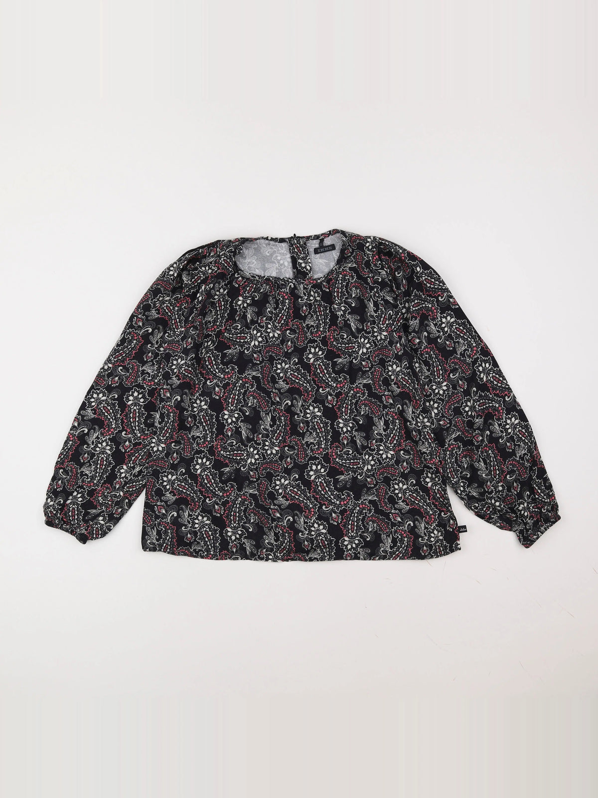 IKKS - blouse noir - 10 ans