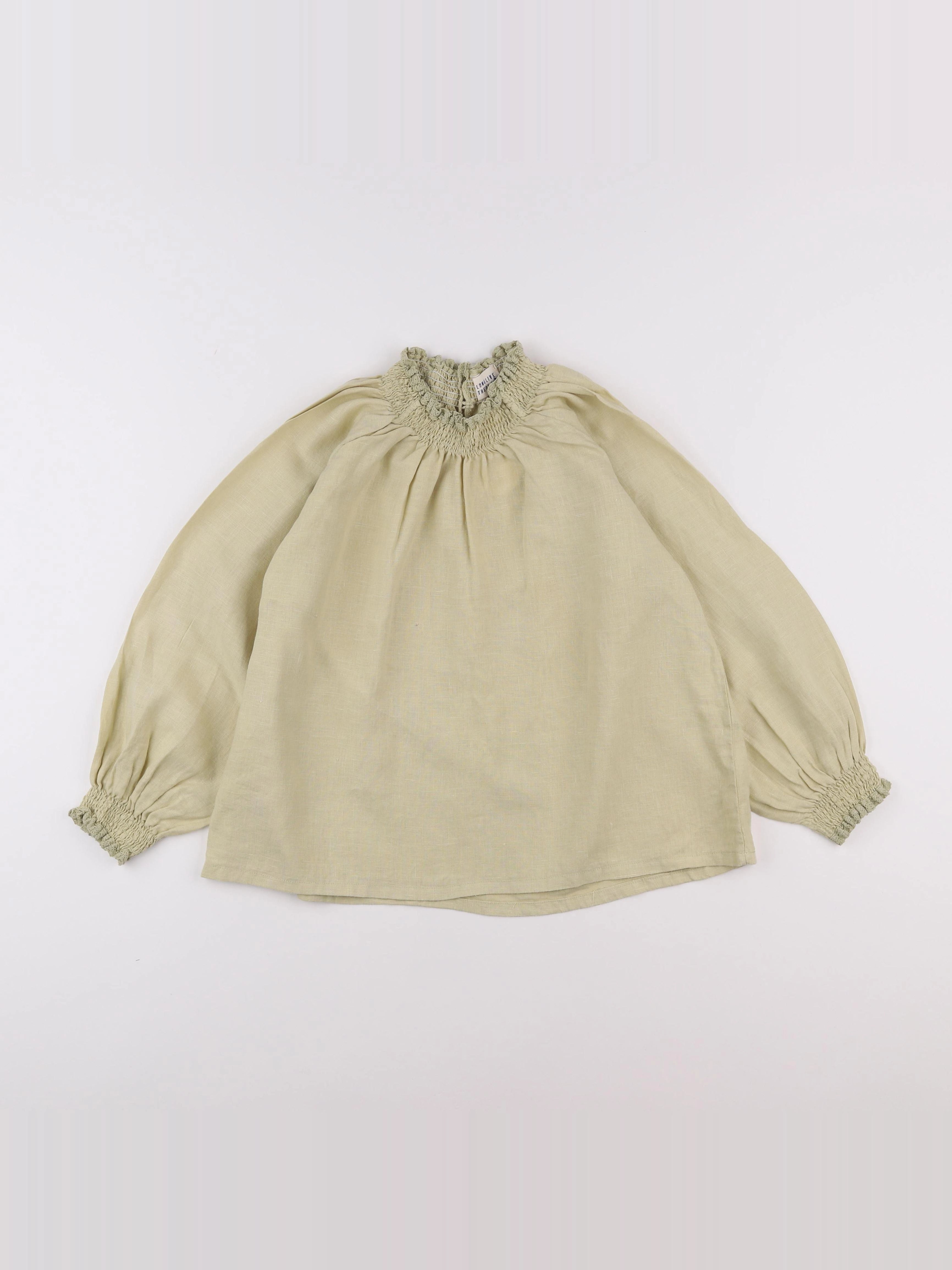 Longlivethequeen - blouse beige - 10 ans