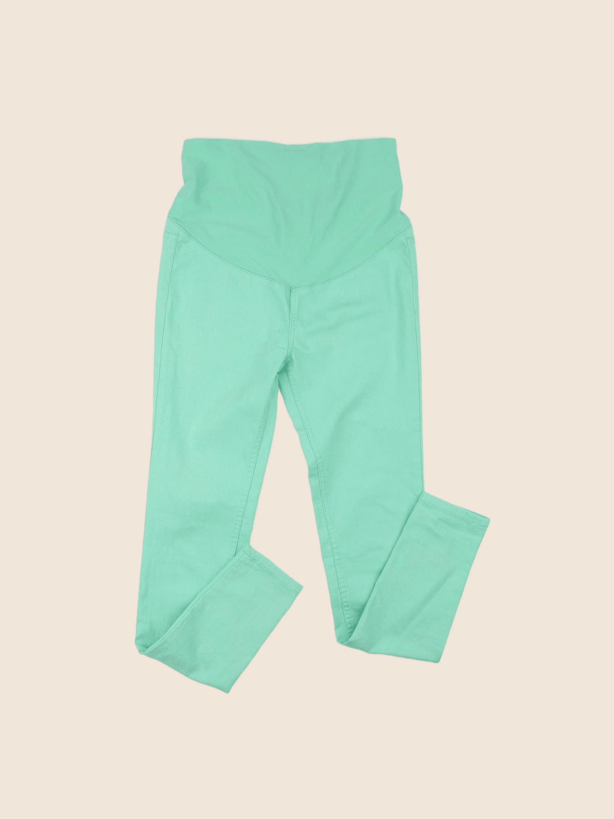 H&M - pantalon grossesse vert - 36