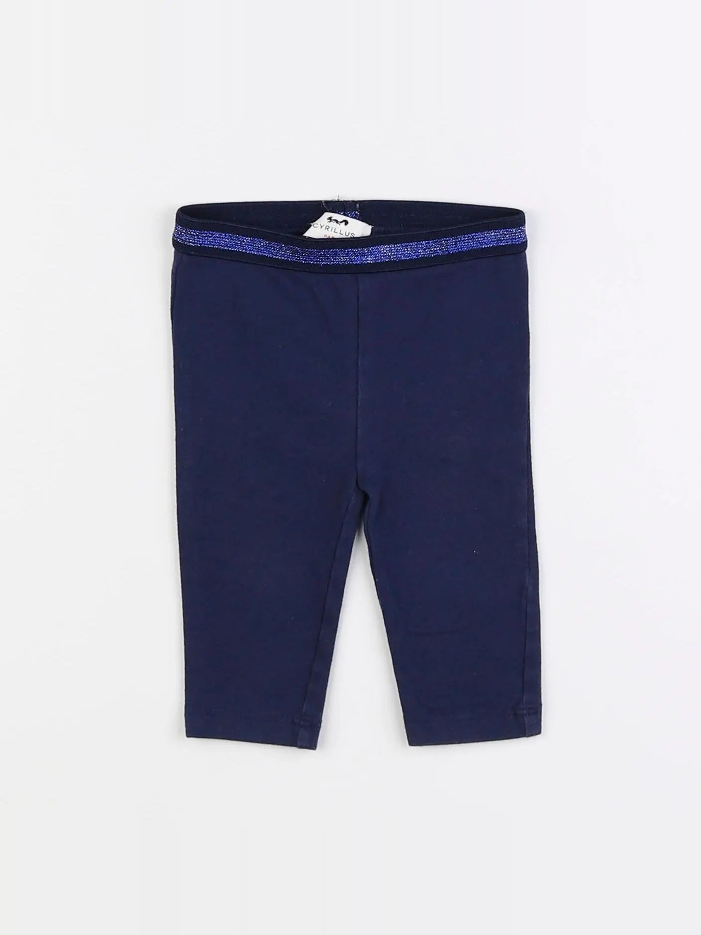 Cyrillus - legging bleu - 6 mois