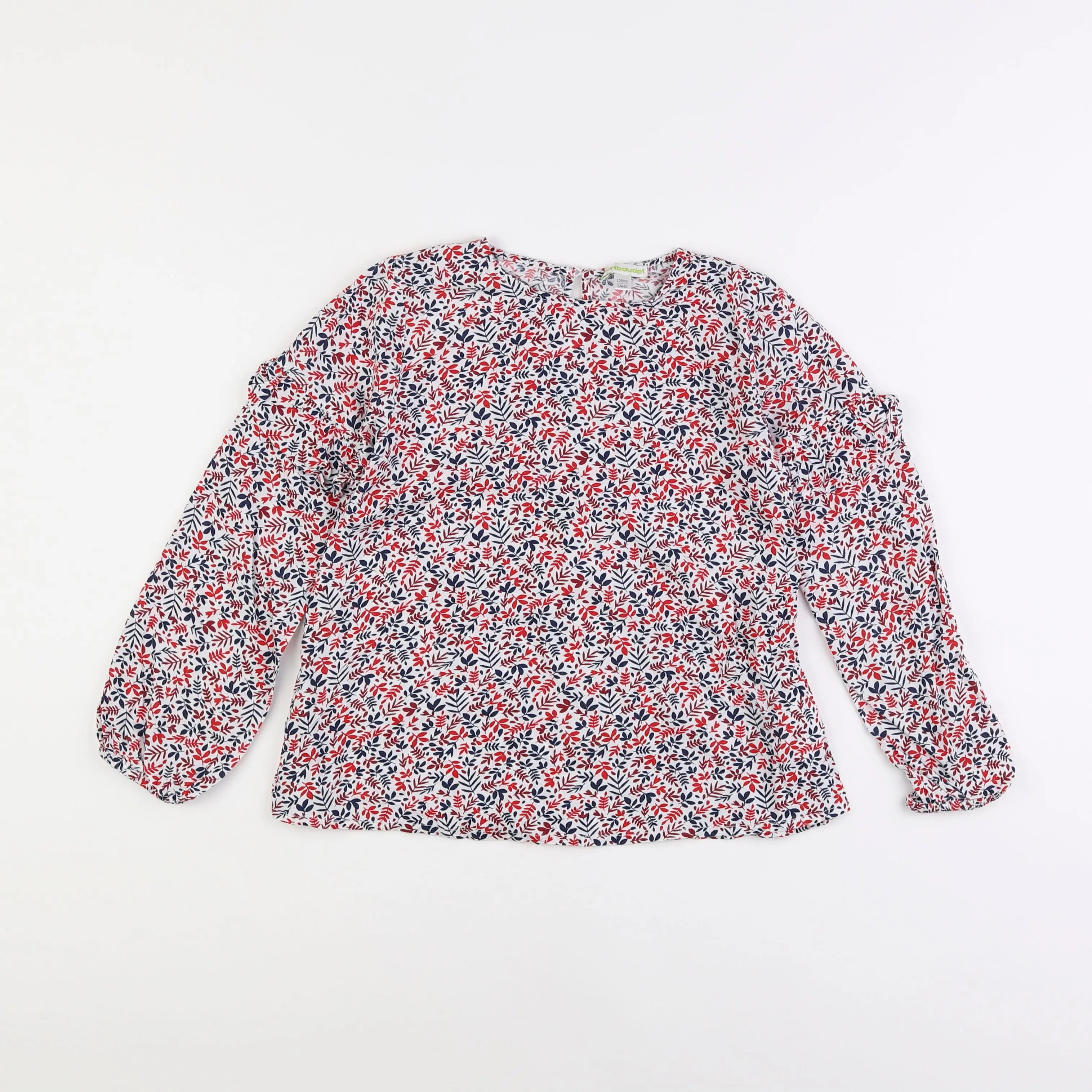 Vertbaudet - blouse multicolore - 8 ans