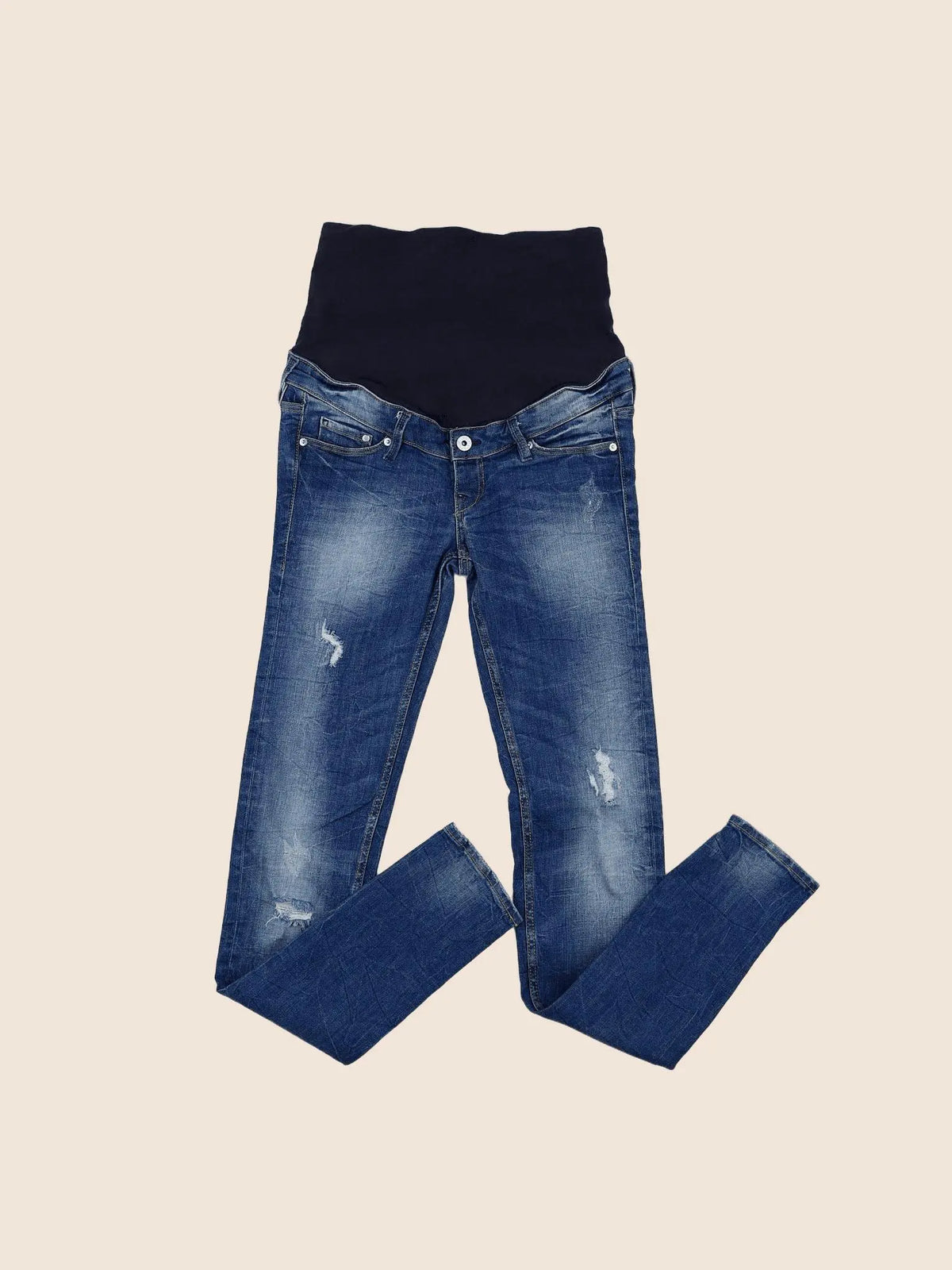 H&M - jean grossesse bleu - 36