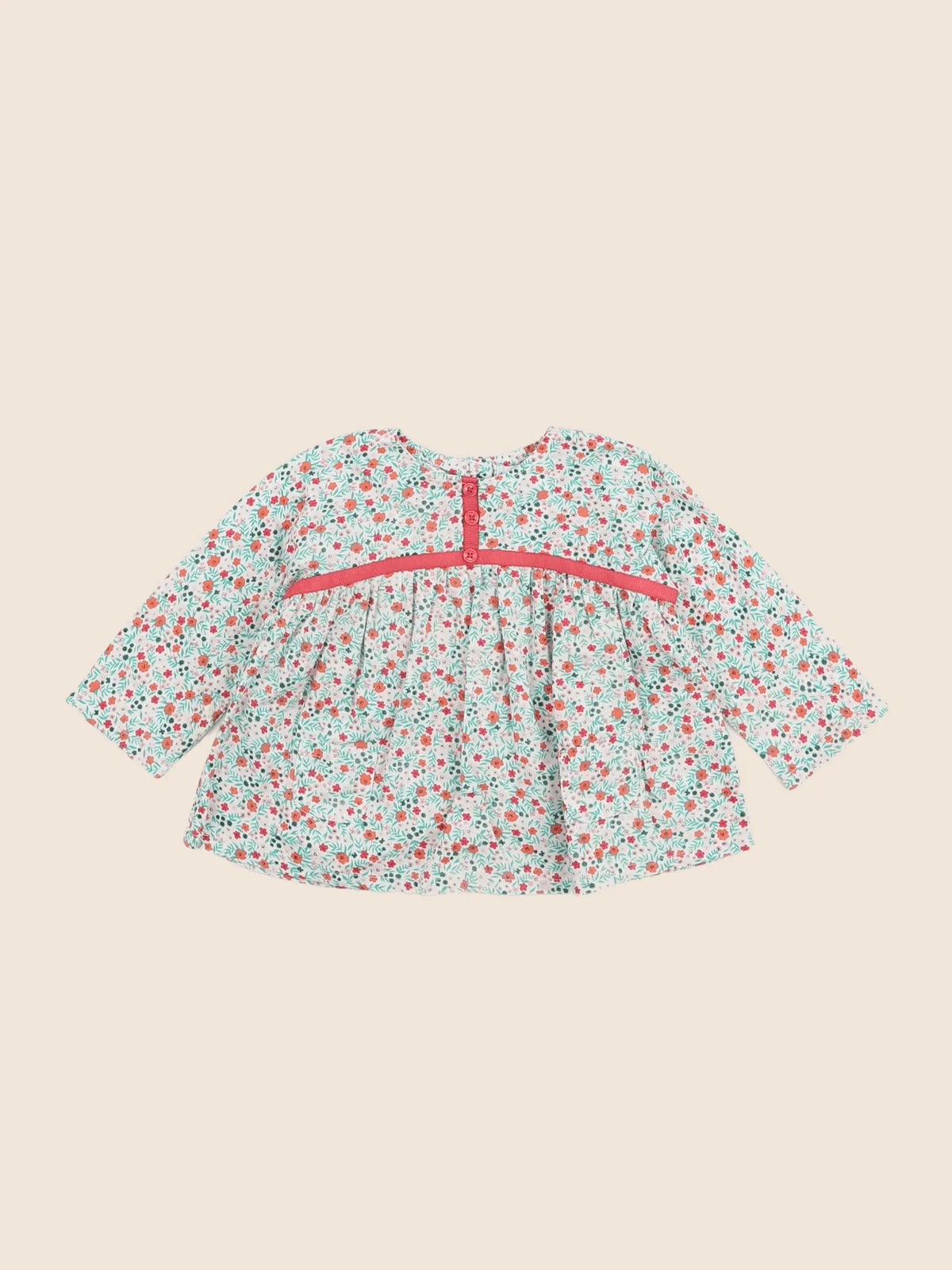 Vertbaudet - blouse multicolore - 6 mois