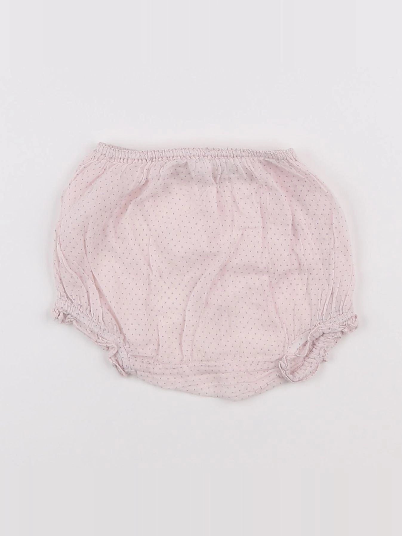 Zara - bloomer rose - 0/6 mois