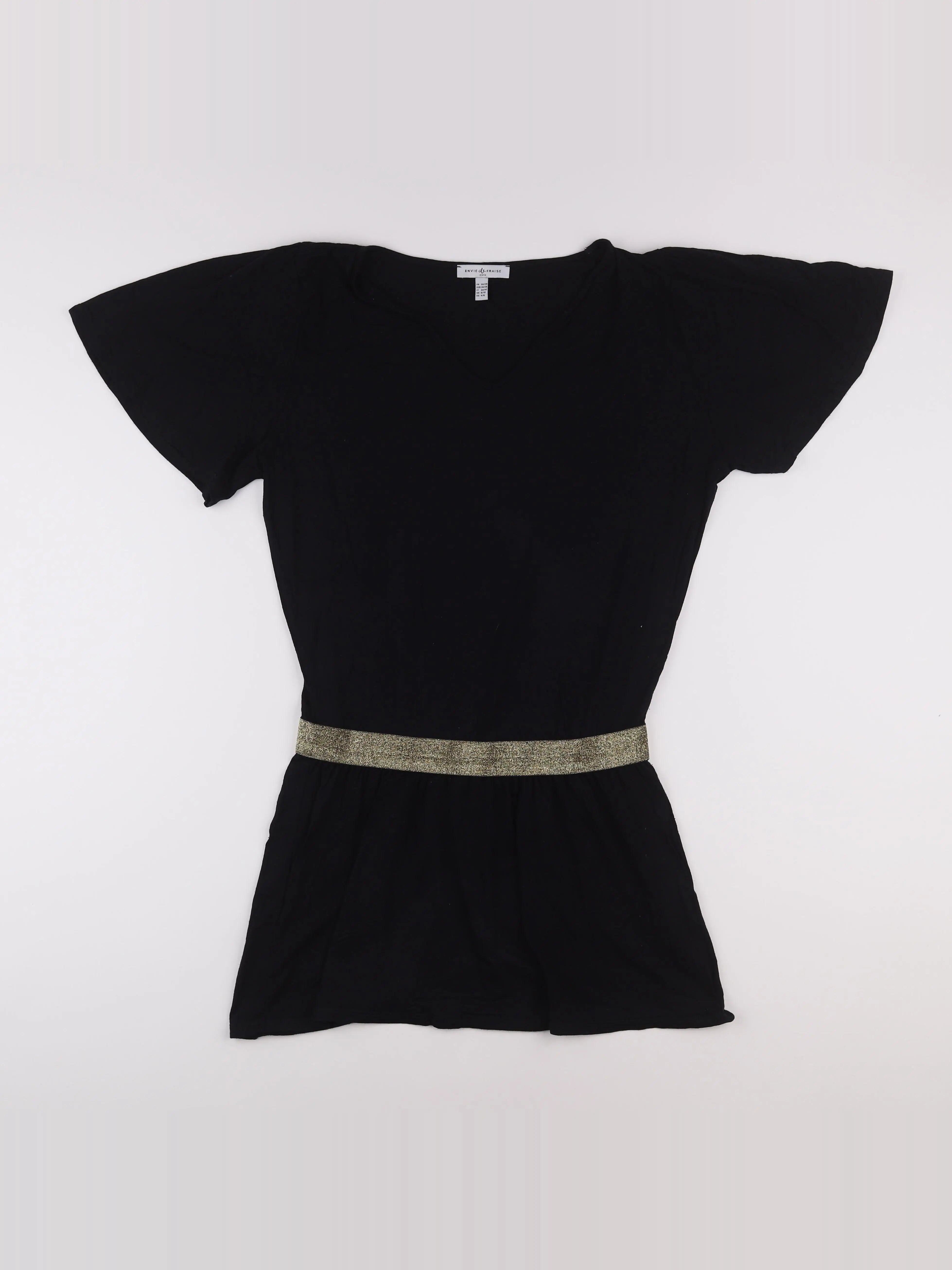 Envie de fraise - robe grossesse noir - 36 à 38