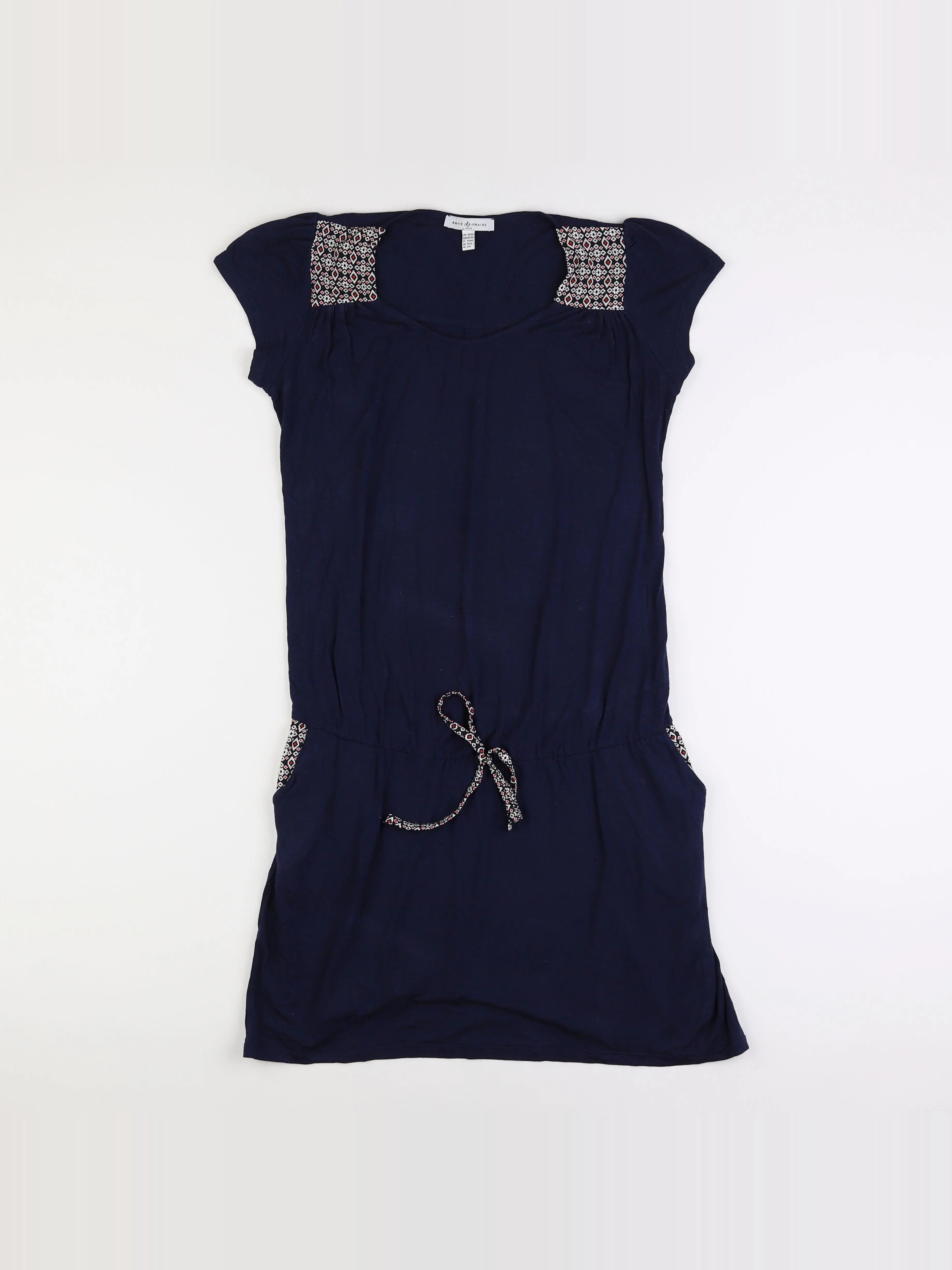 Envie de fraise - robe grossesse bleu - 38 à 40