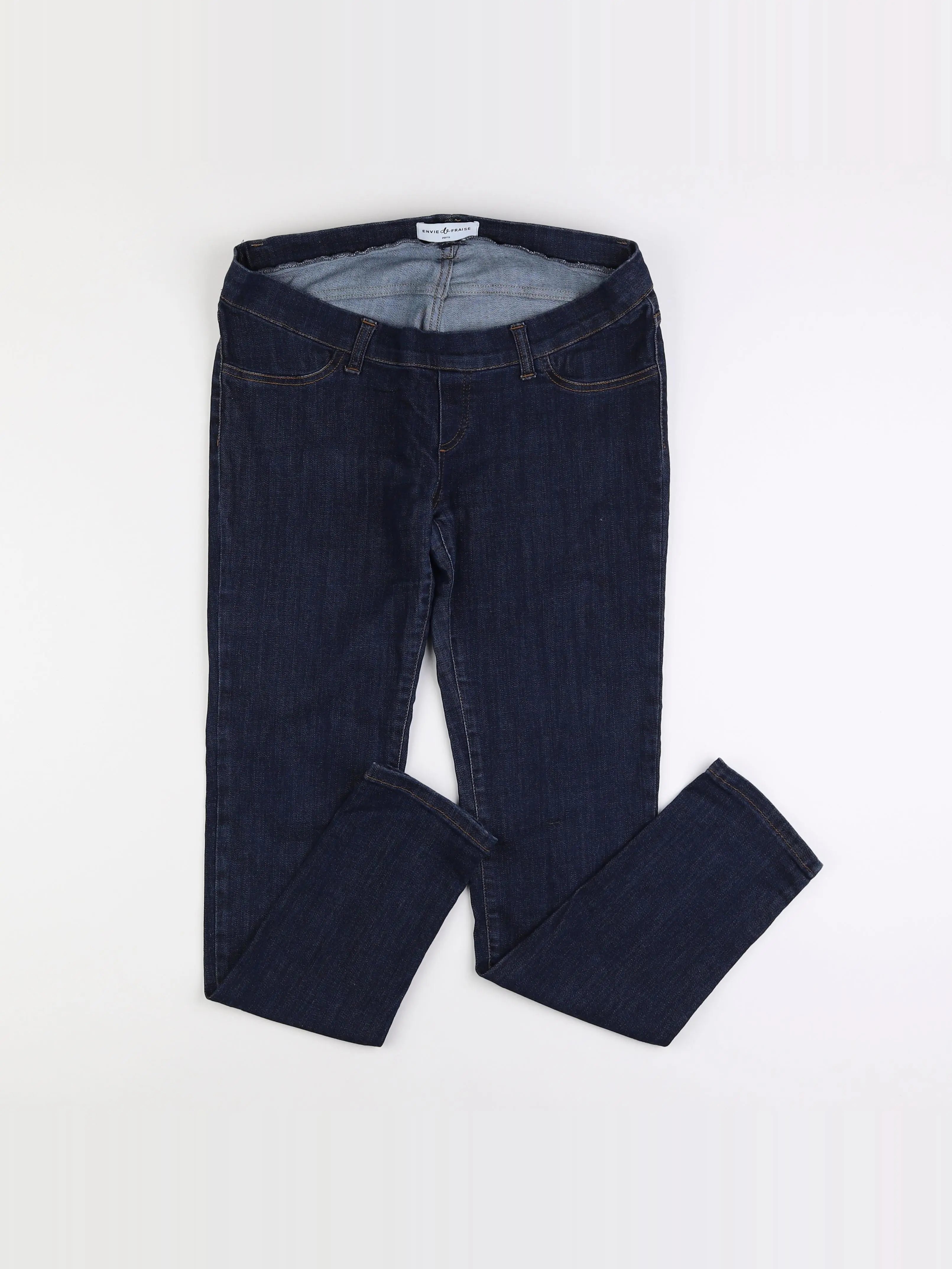 Envie de fraise - jean grossesse bleu - 38
