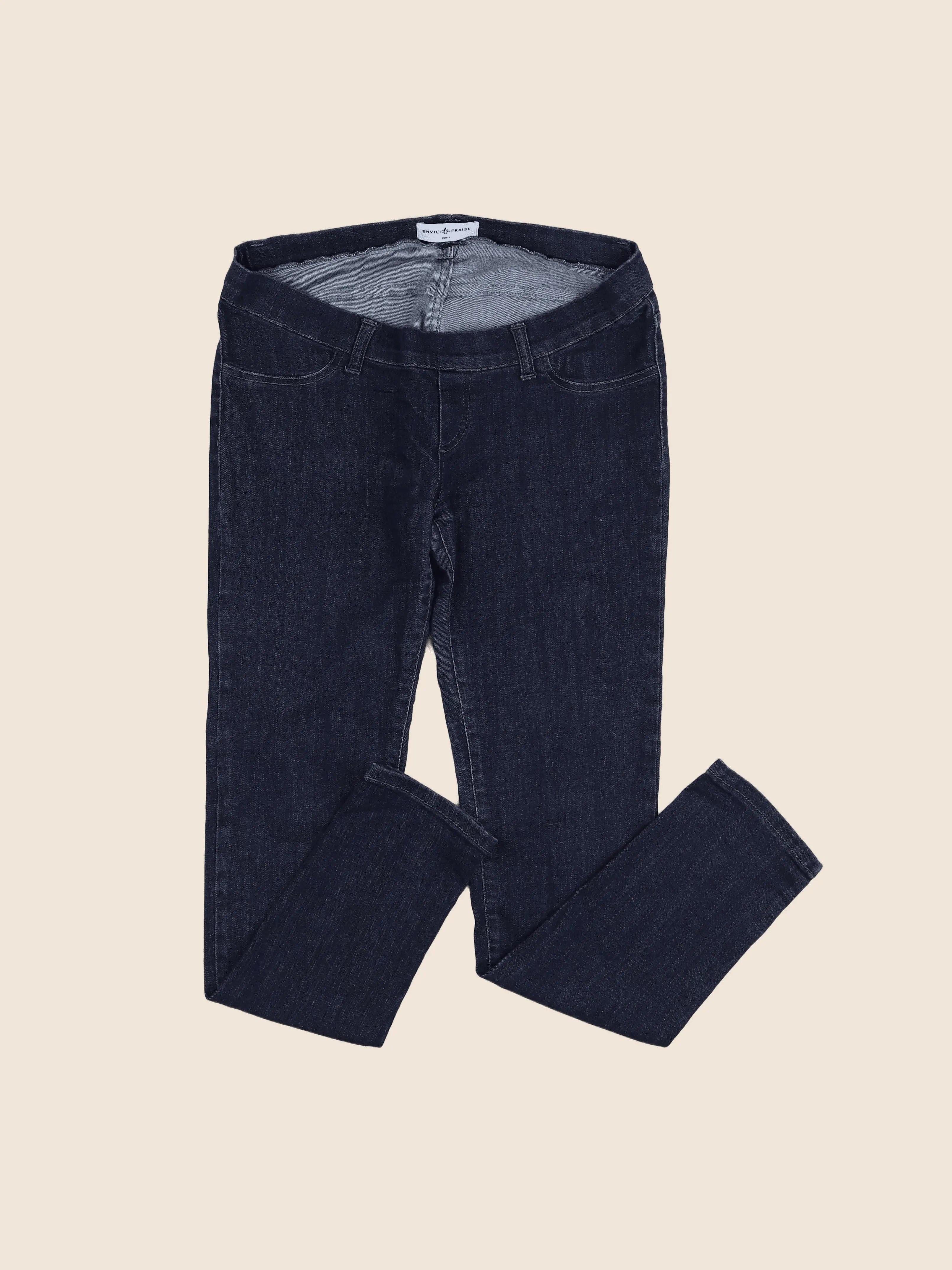 Envie de fraise - jean grossesse bleu - 38