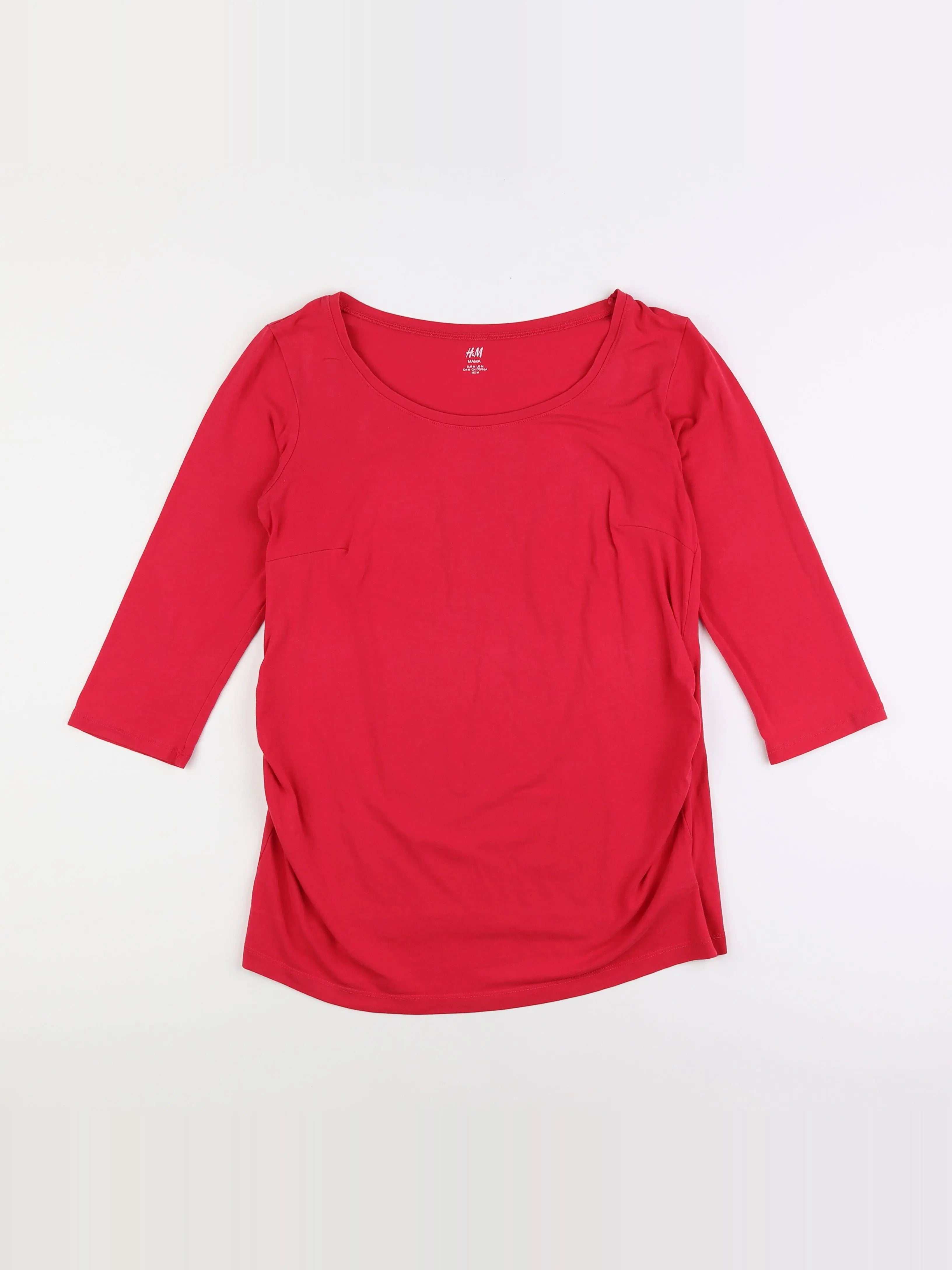 H&M - tee-shirt grossesse rose - 40 à 42