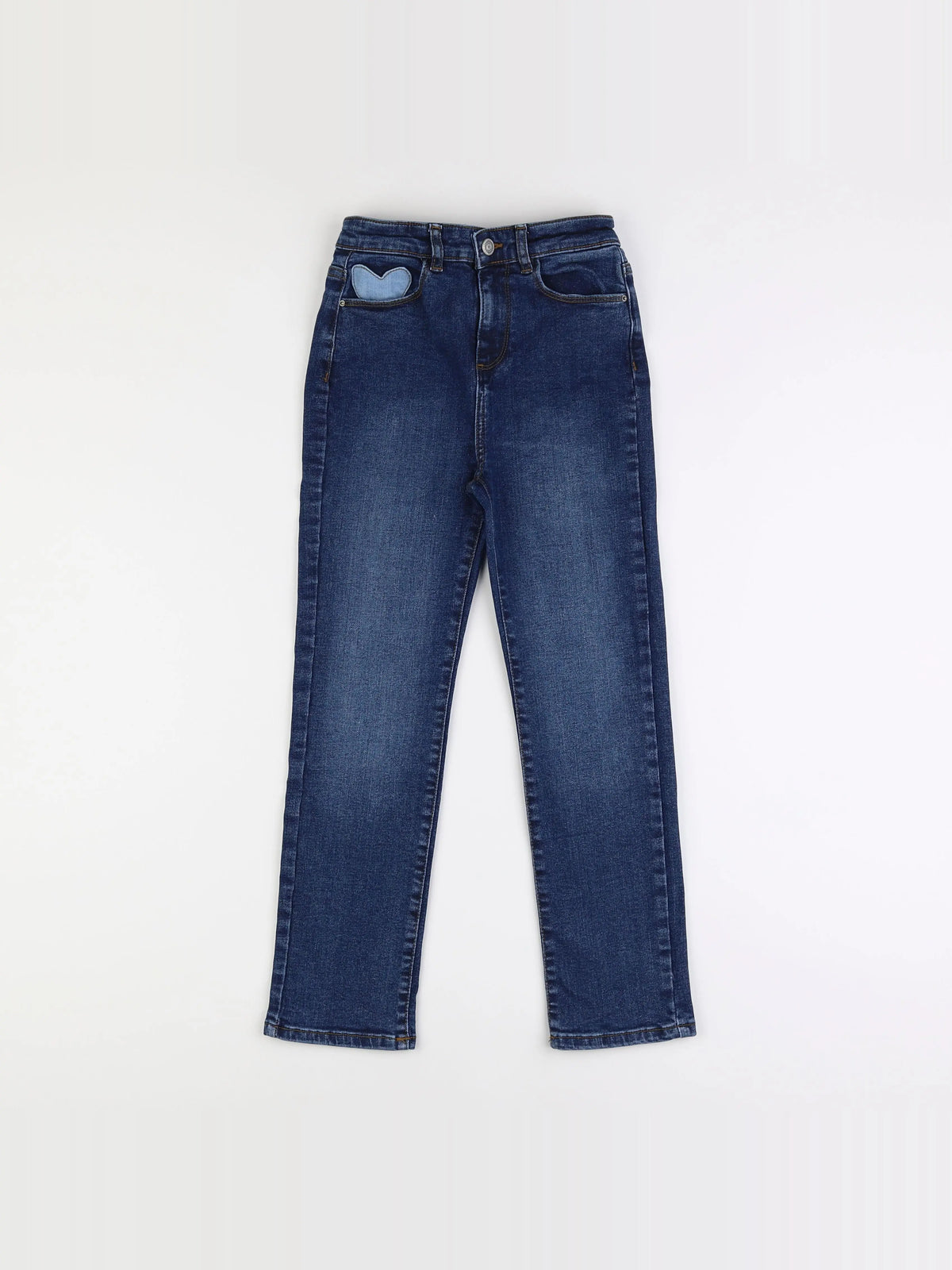 Vertbaudet - jean bleu - 10 ans