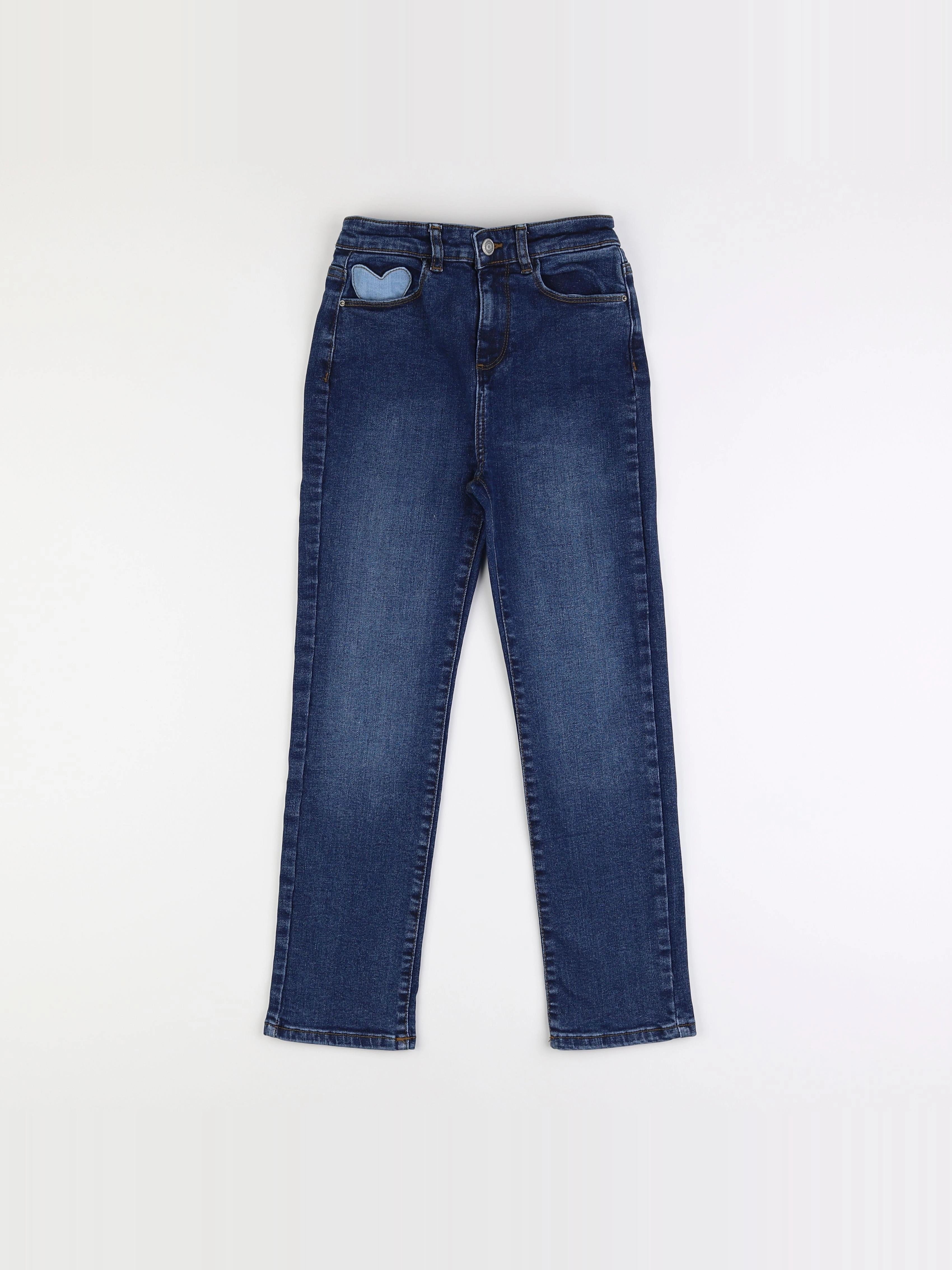 Vertbaudet - jean bleu - 10 ans