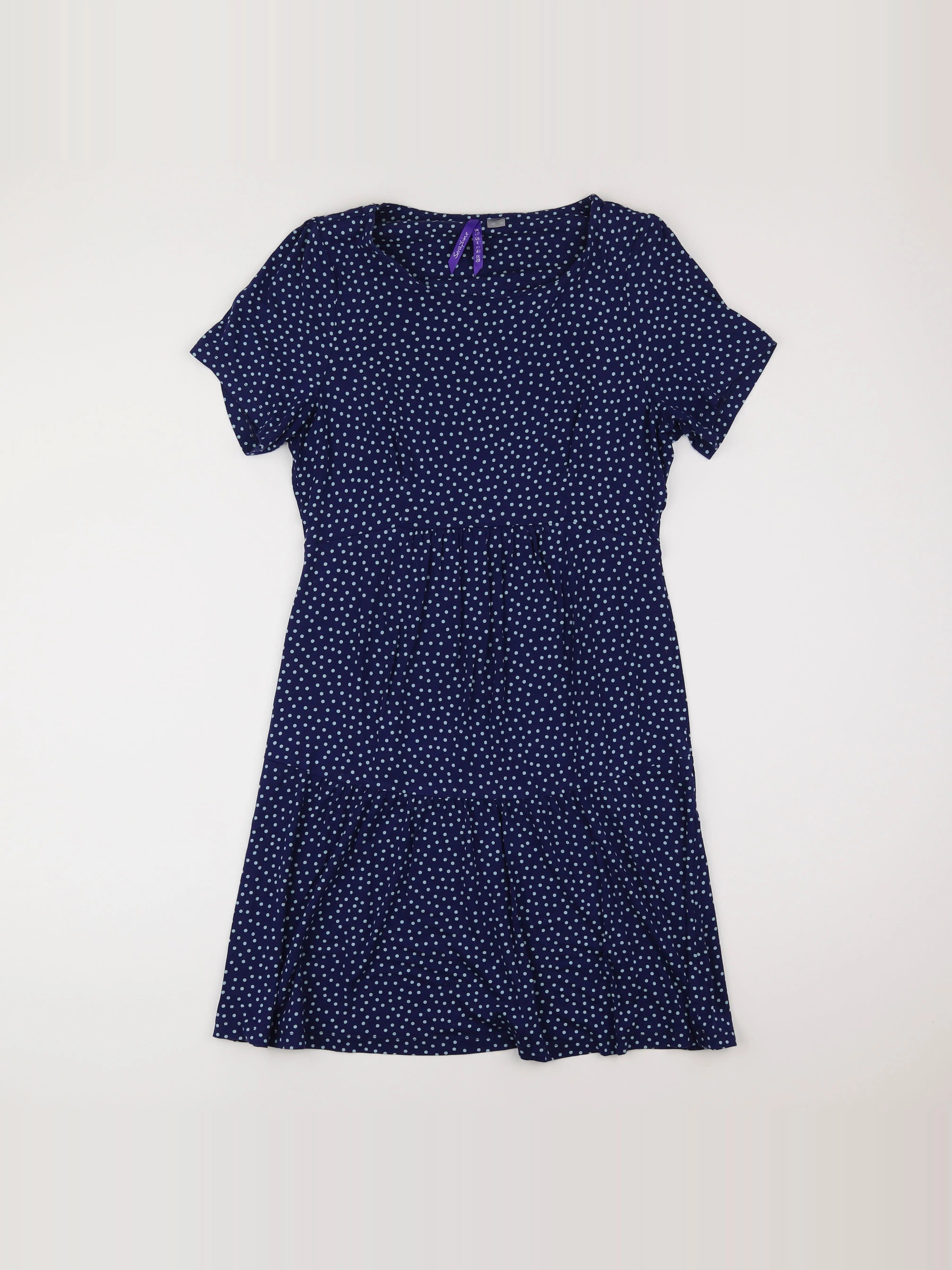 Seraphine - robe grossesse bleu - 40