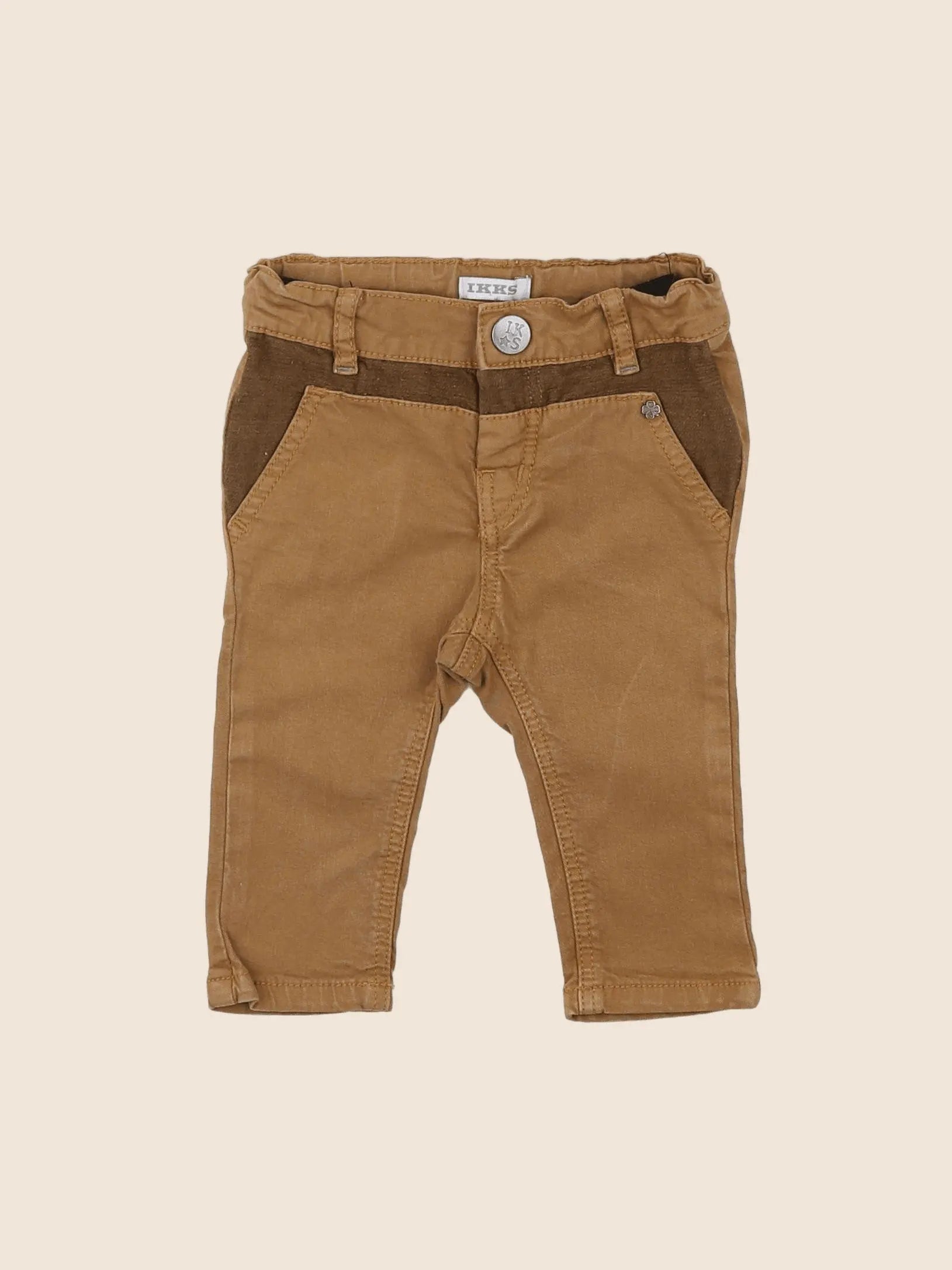 IKKS - pantalon marron - 6 mois